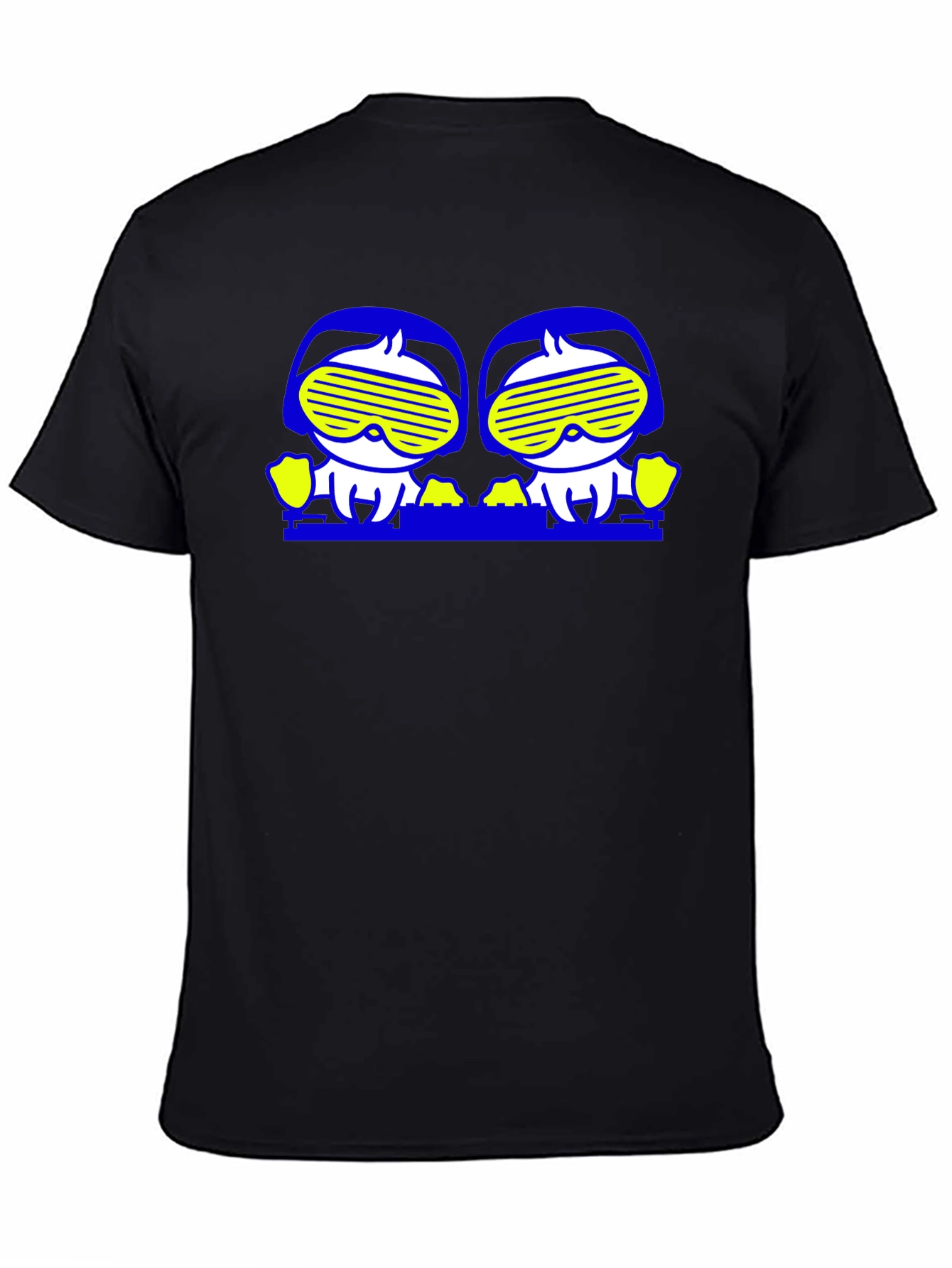 Funky Graphic T-Shirt with Cartoon Character