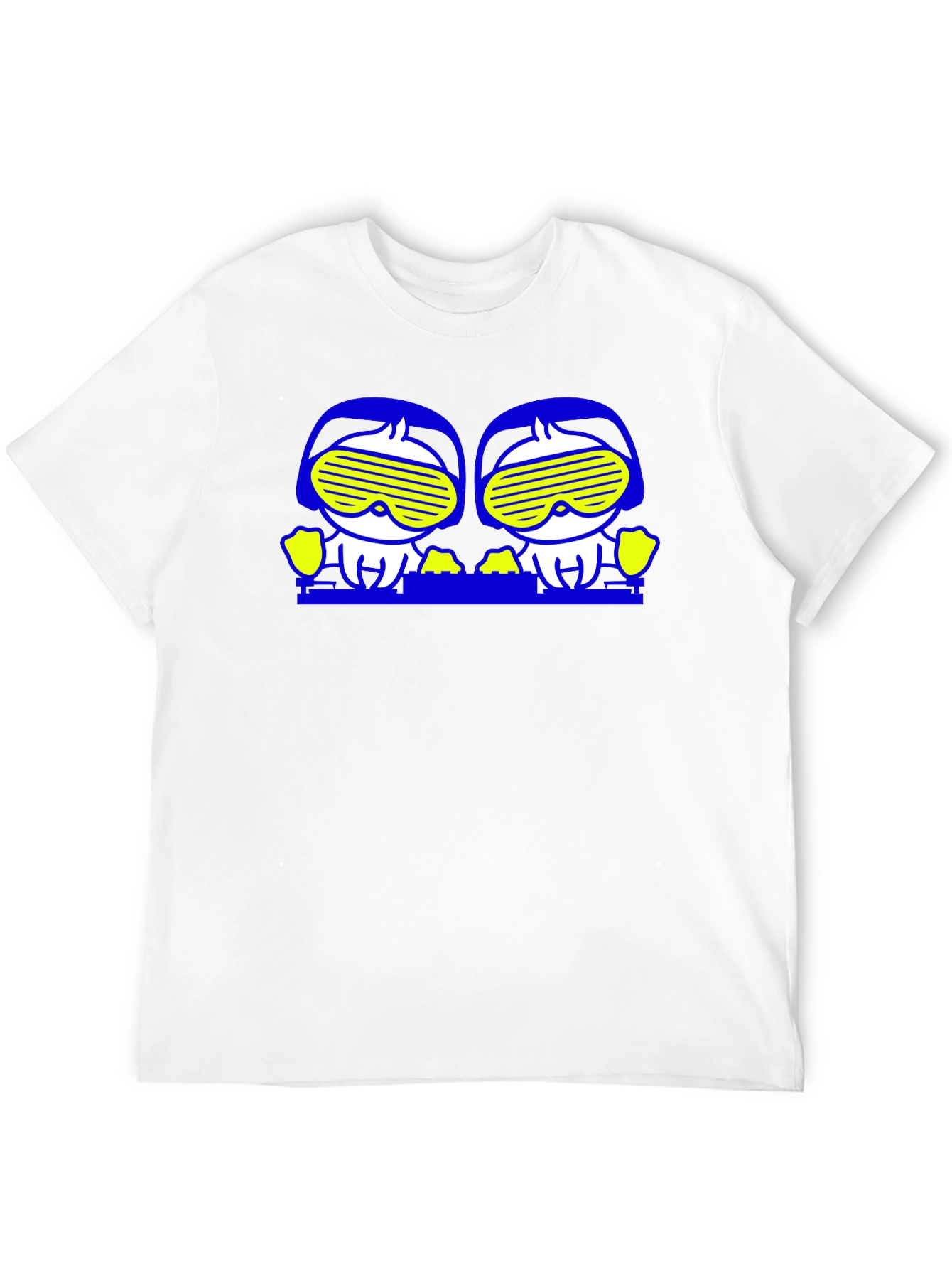 Funky Graphic T-Shirt with Cartoon Character