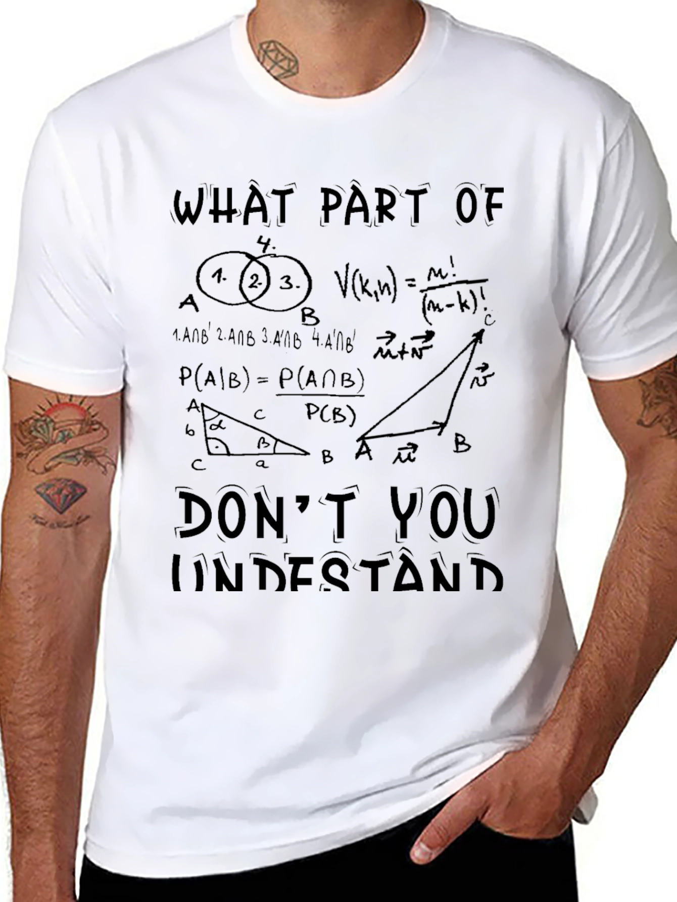 Math Equations Graphic T-Shirt