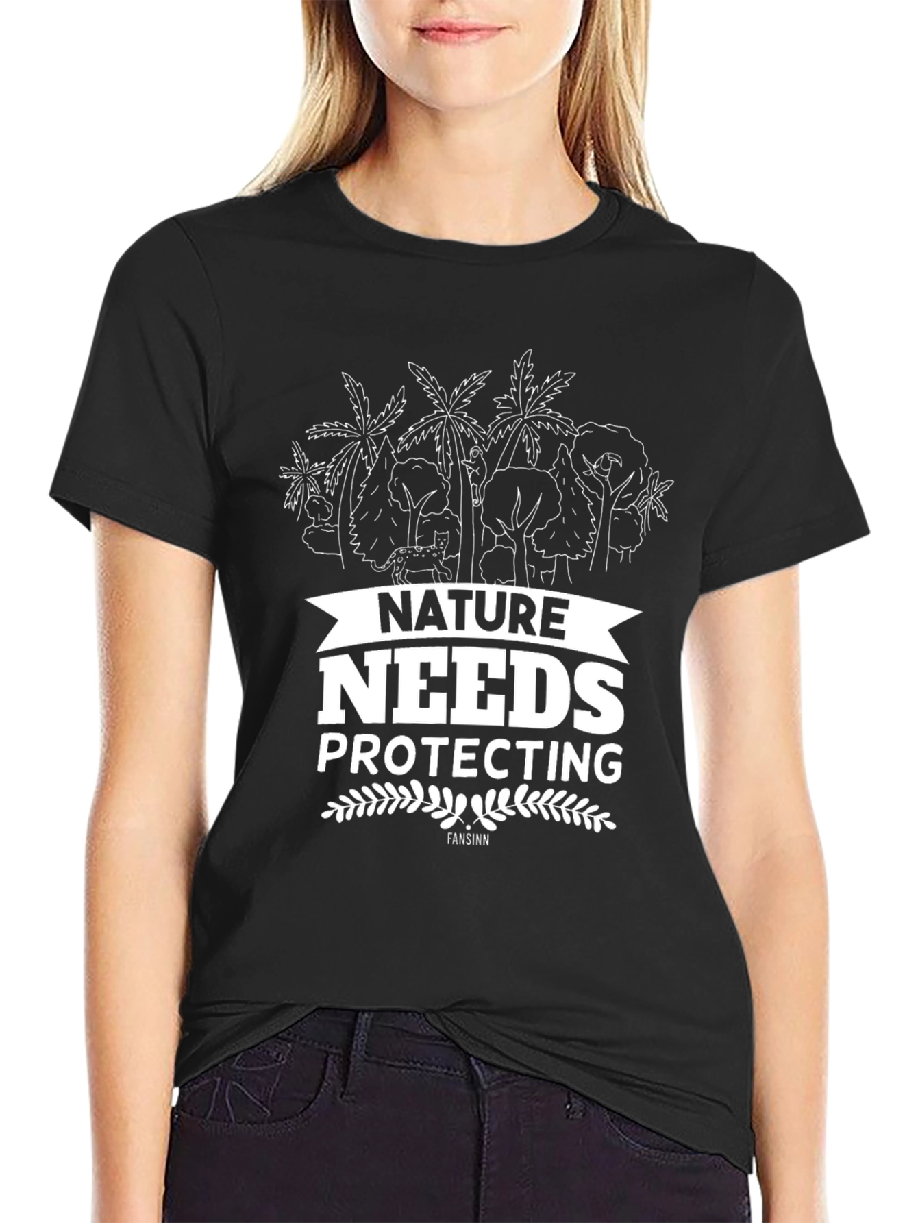 Nature Needs Protecting Graphic Tee