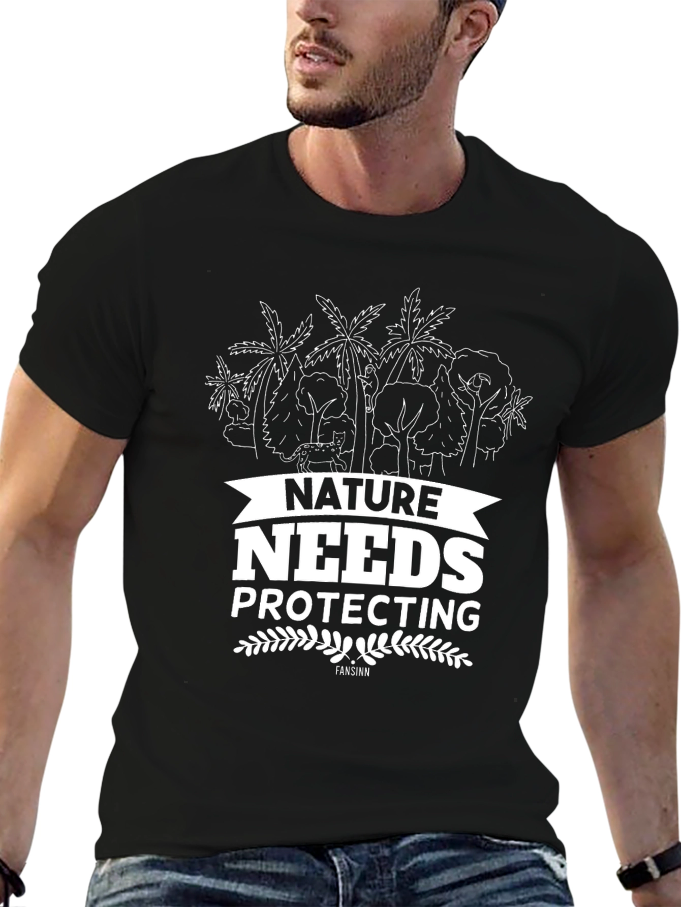 Nature Needs Protecting Graphic Tee