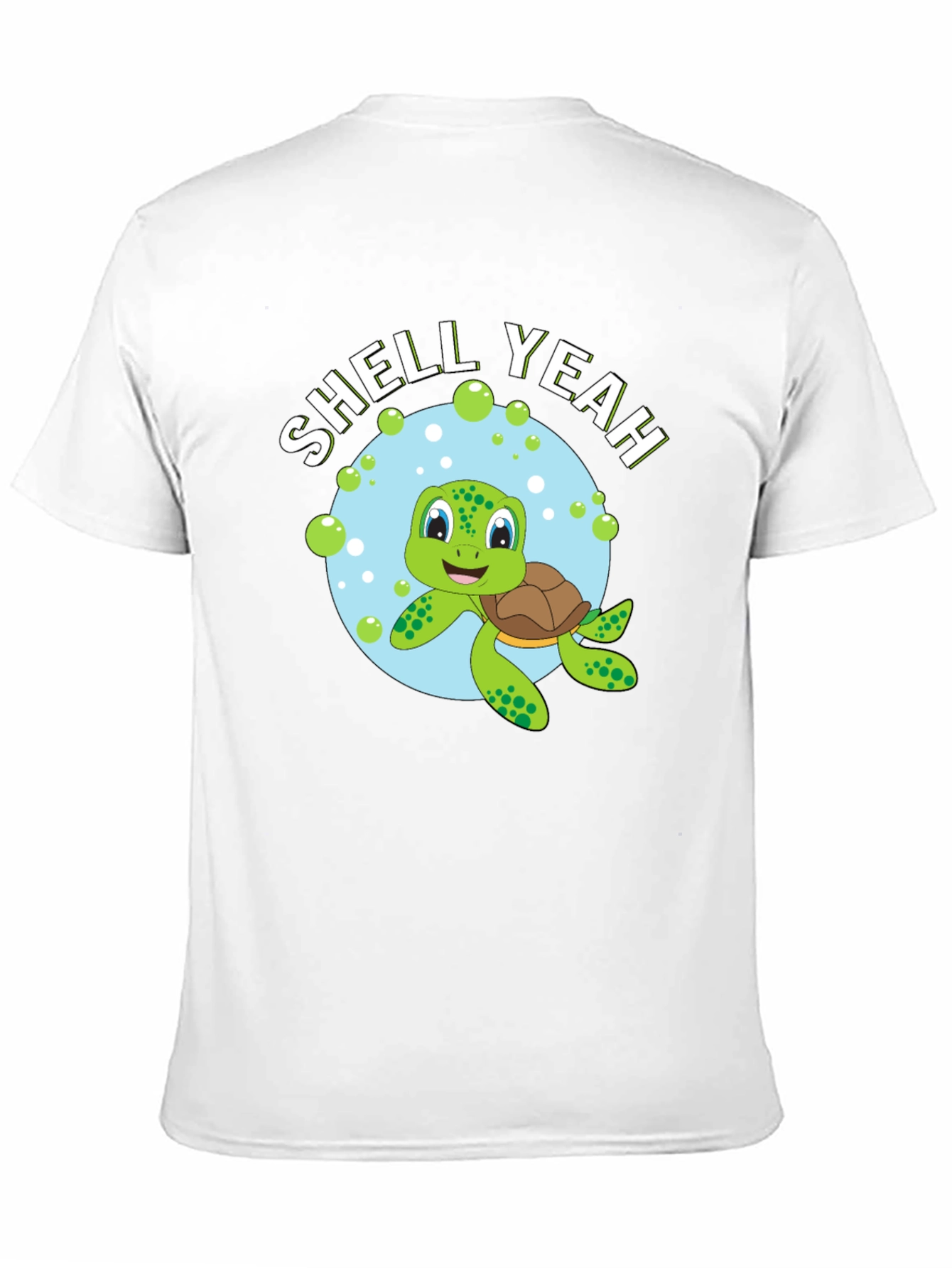 Shell Yeah! Turtle Graphic Tee - Fun Animal T-Shirt