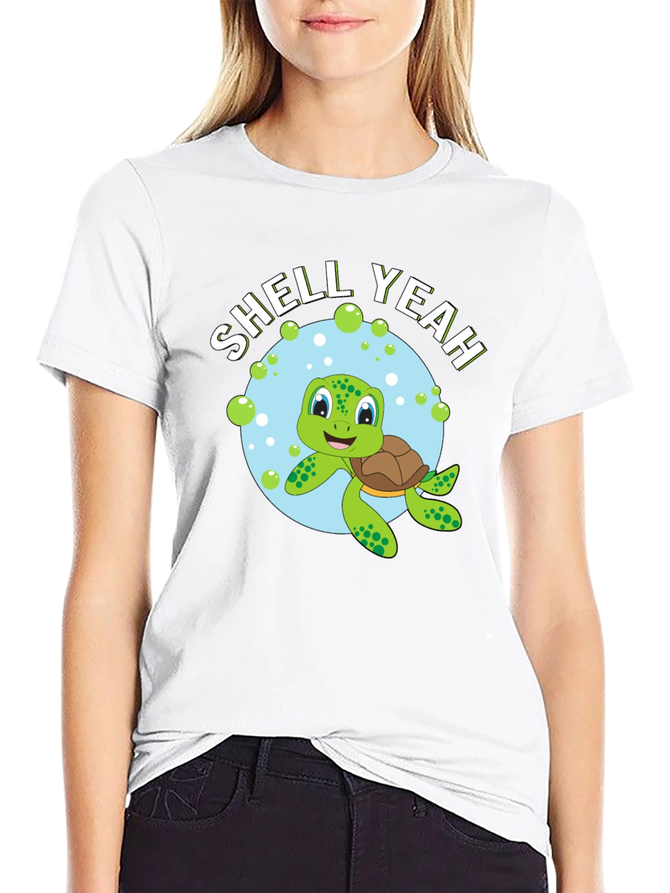 Shell Yeah! Turtle Graphic Tee - Fun Animal T-Shirt