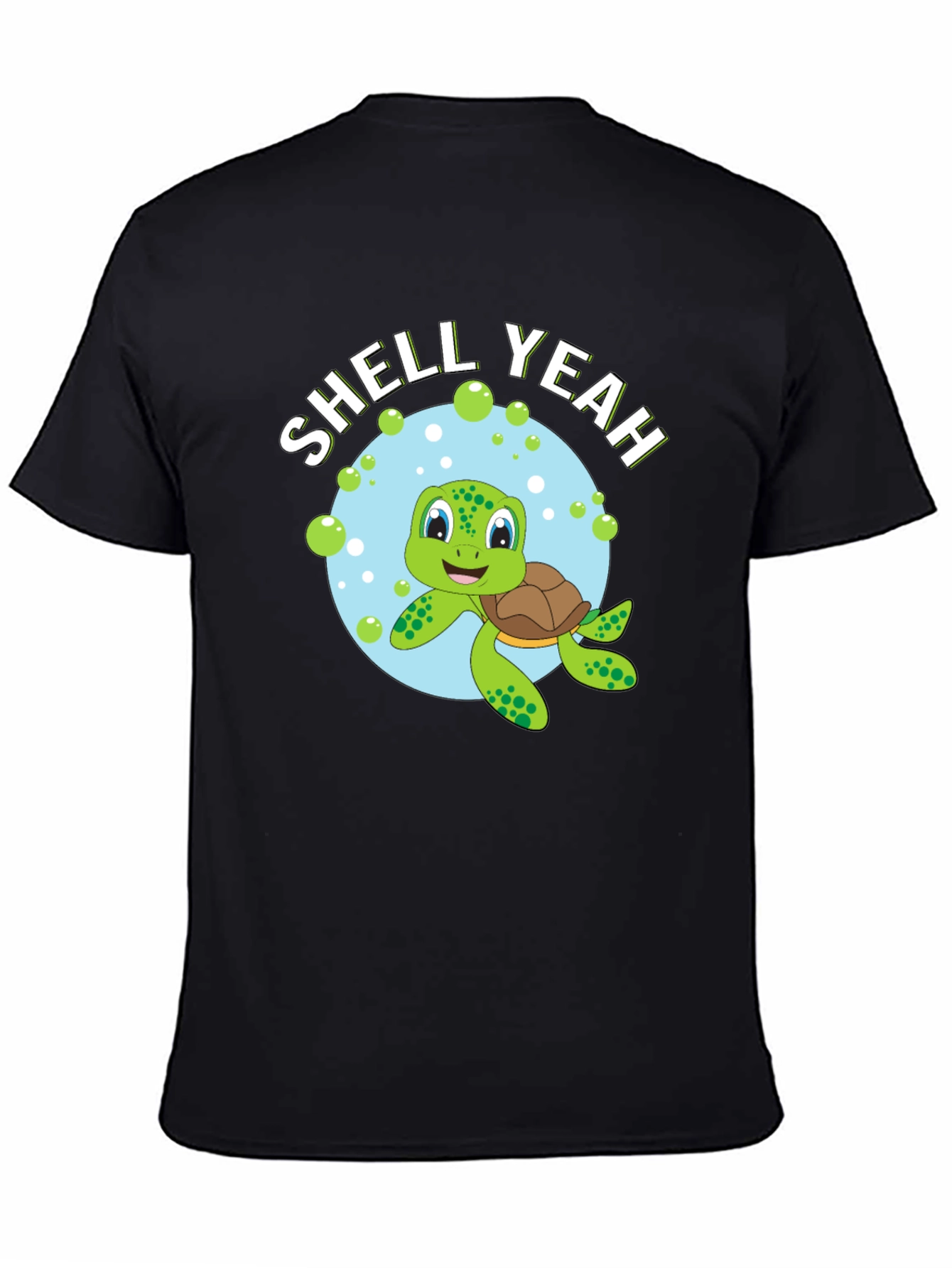 Shell Yeah! Turtle Graphic Tee - Fun Animal T-Shirt