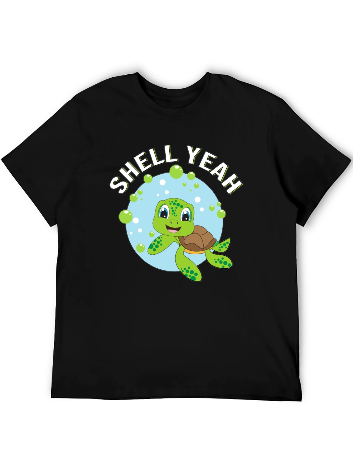 Shell Yeah! Turtle Graphic Tee - Fun Animal T-Shirt