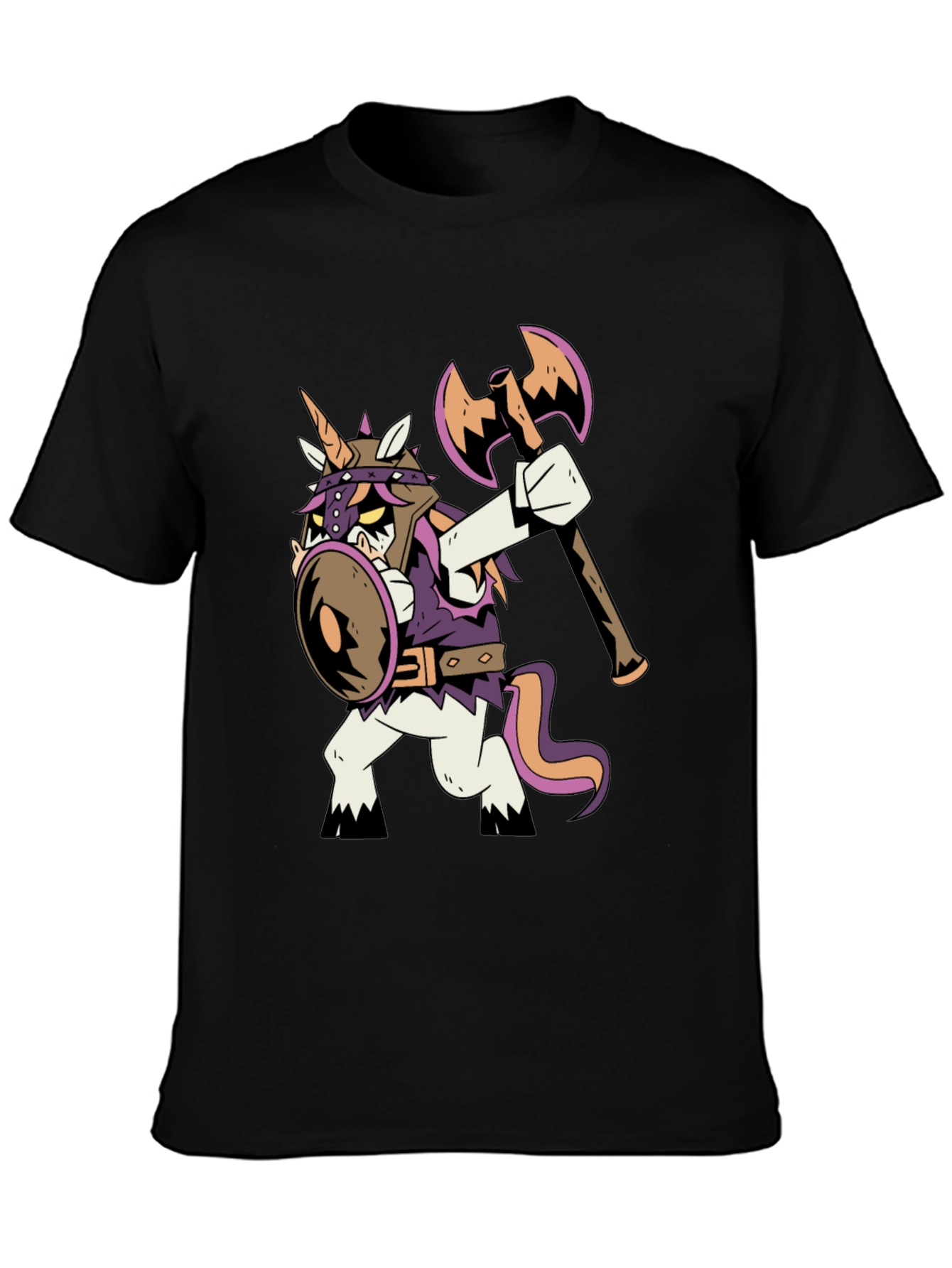 Viking Unicorn Graphic T-Shirt