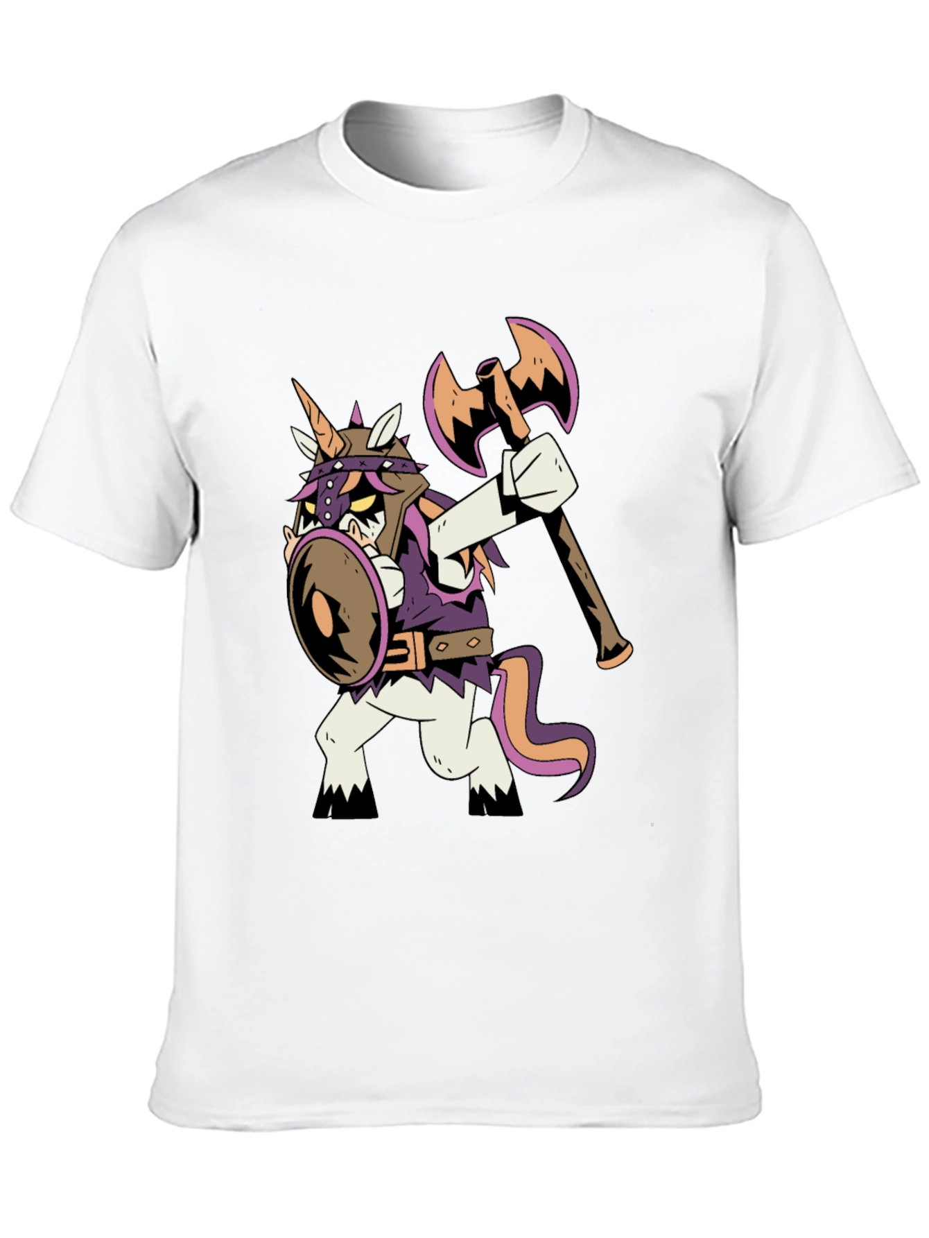 Viking Unicorn Graphic T-Shirt