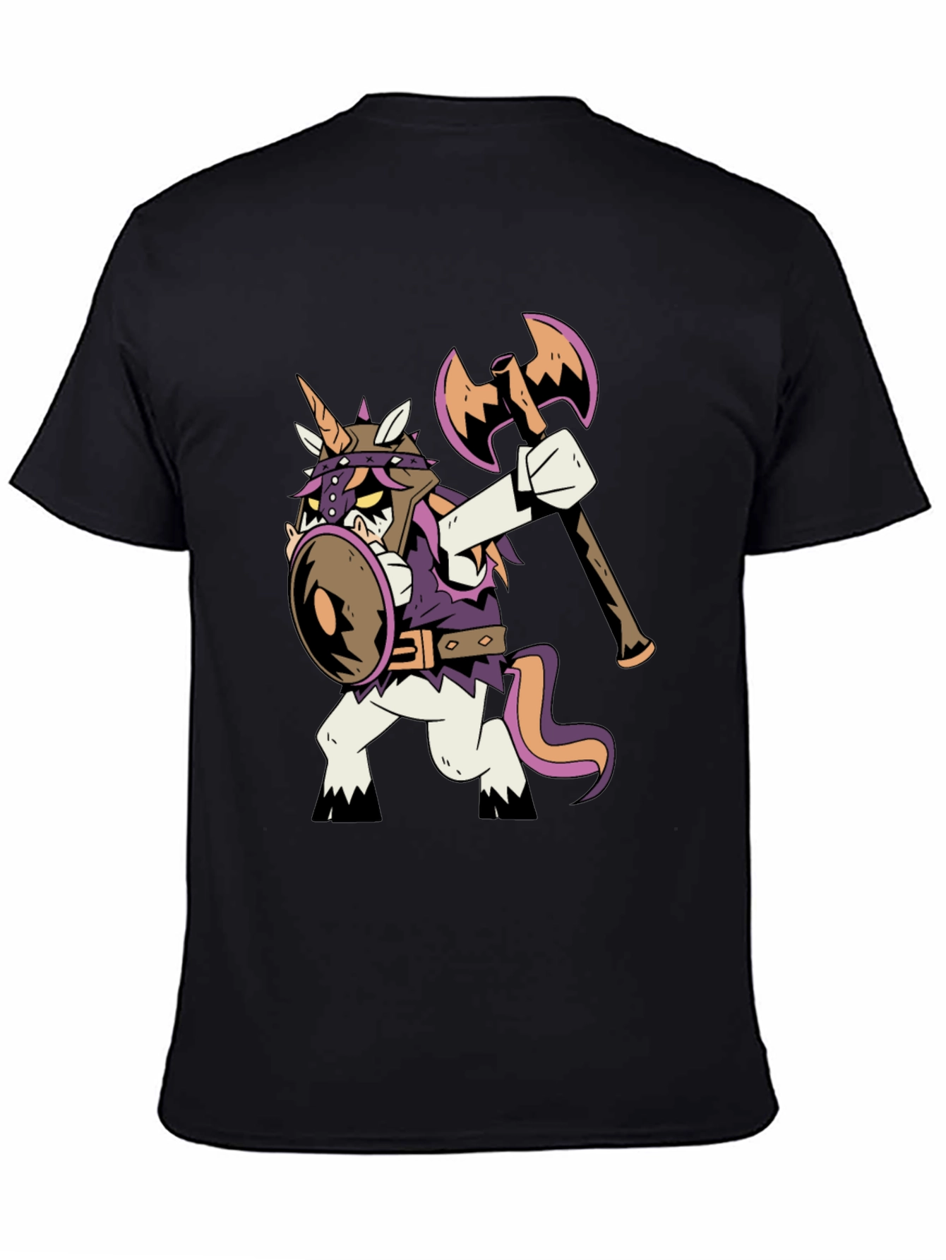 Viking Unicorn Graphic T-Shirt