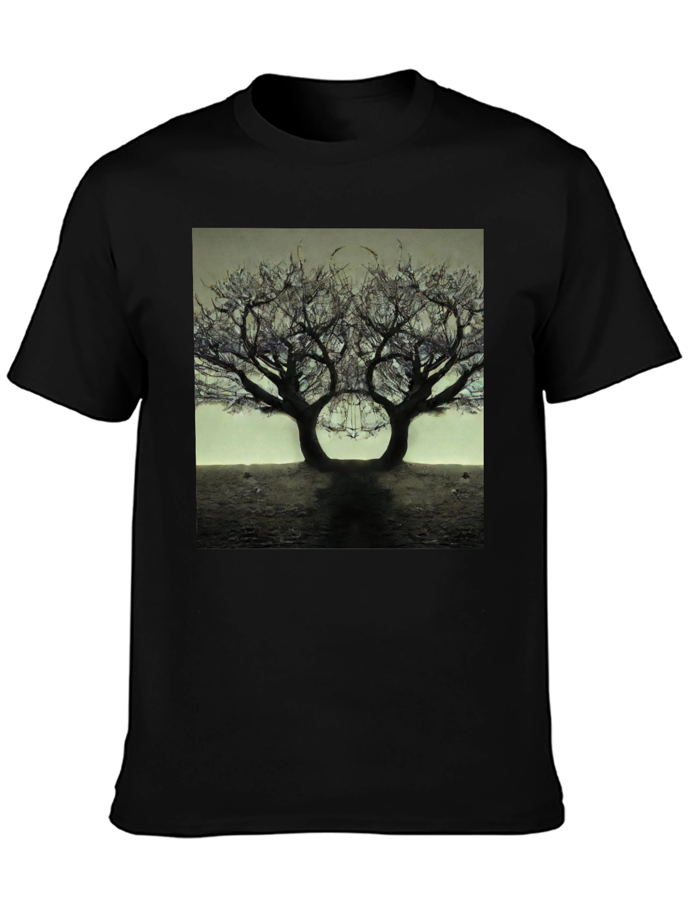 Surreal Tree of Life Graphic T-Shirt