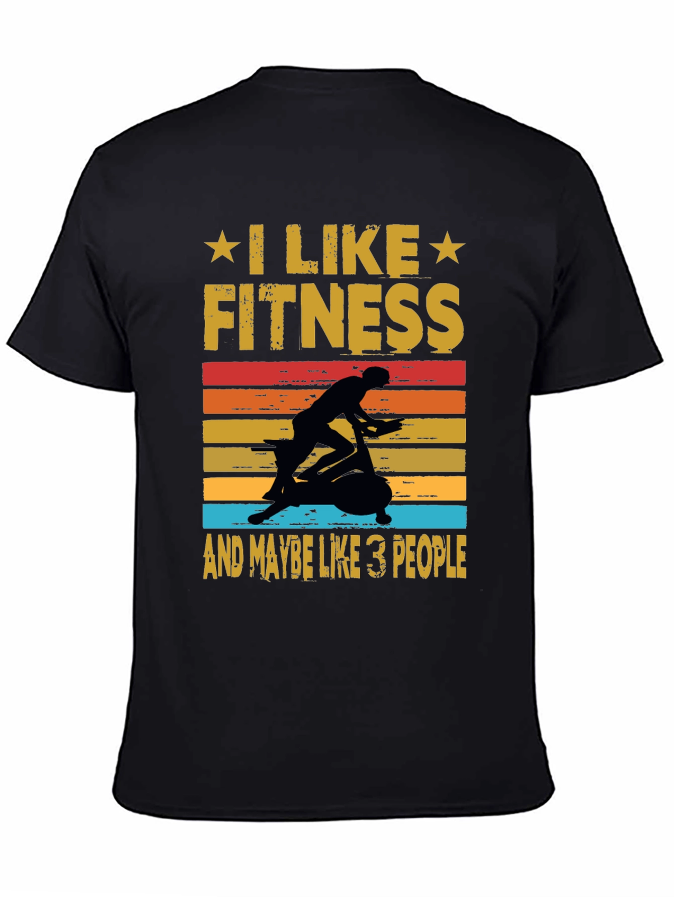 I Like Fitness T-Shirt - Gym Workout Apparel