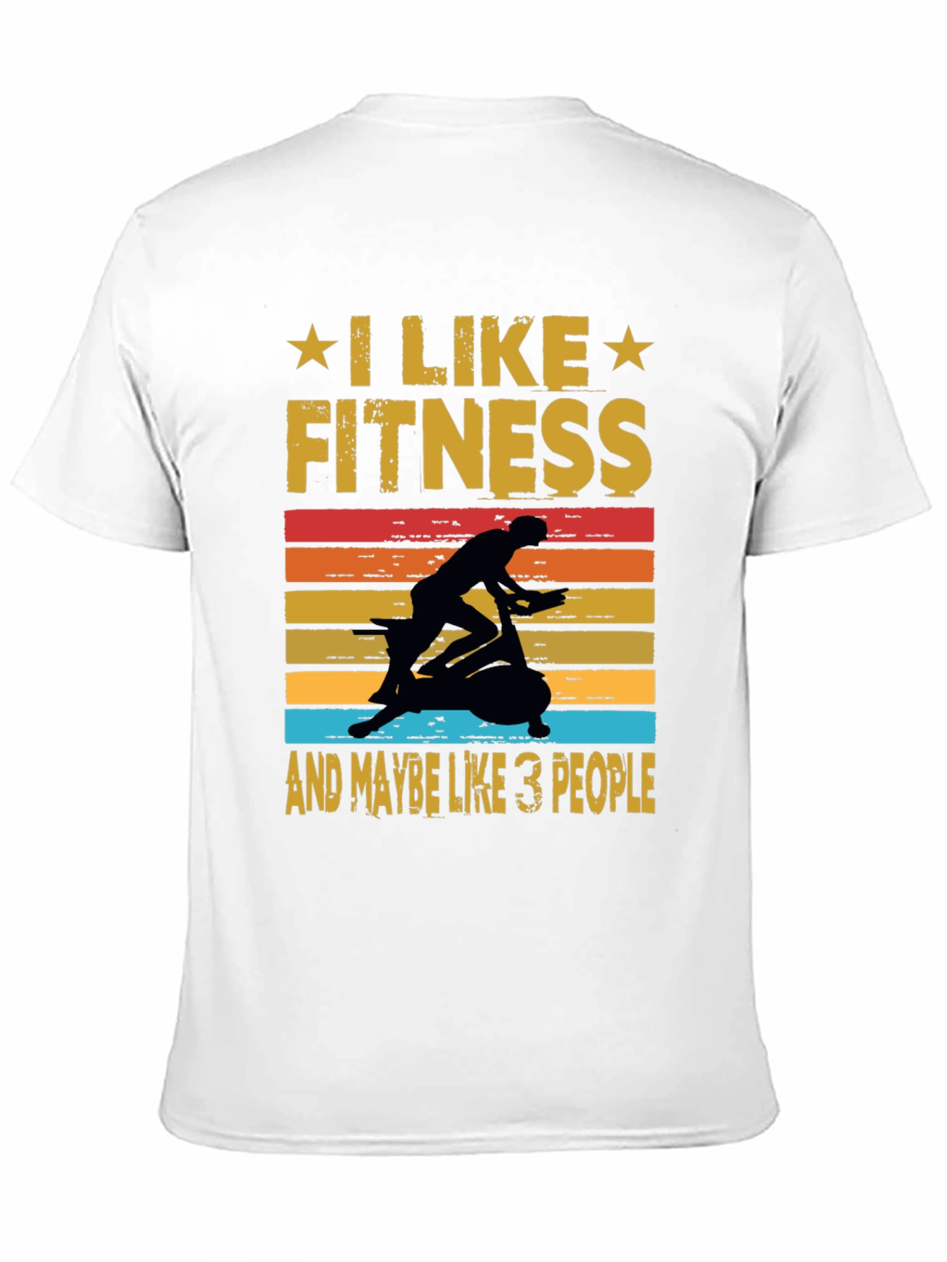I Like Fitness T-Shirt - Gym Workout Apparel