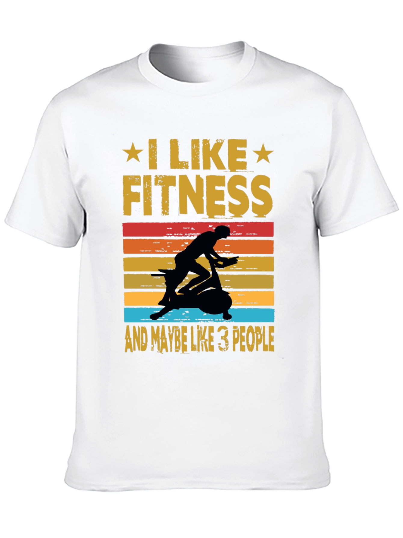 I Like Fitness T-Shirt - Gym Workout Apparel