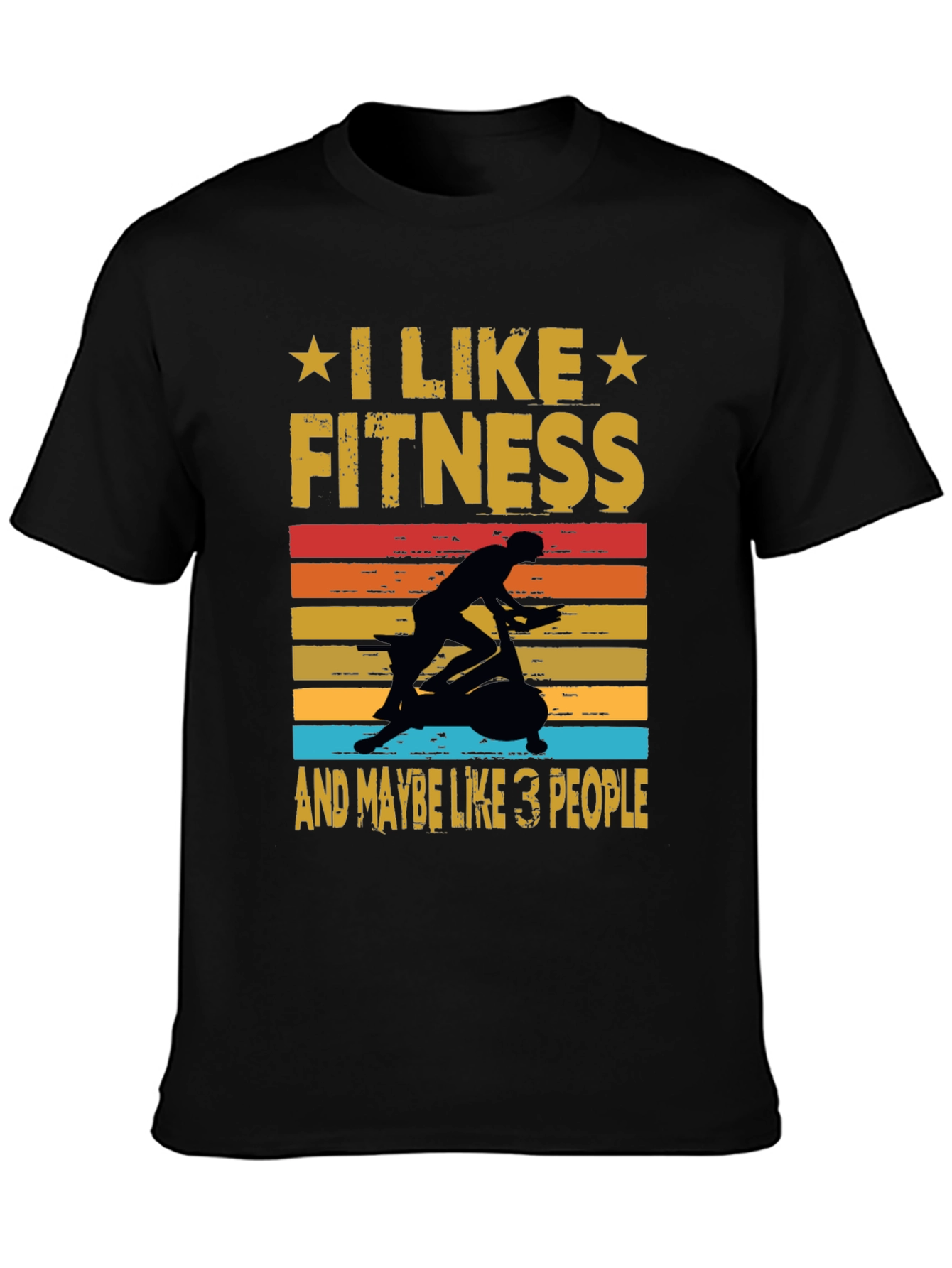 I Like Fitness T-Shirt - Gym Workout Apparel