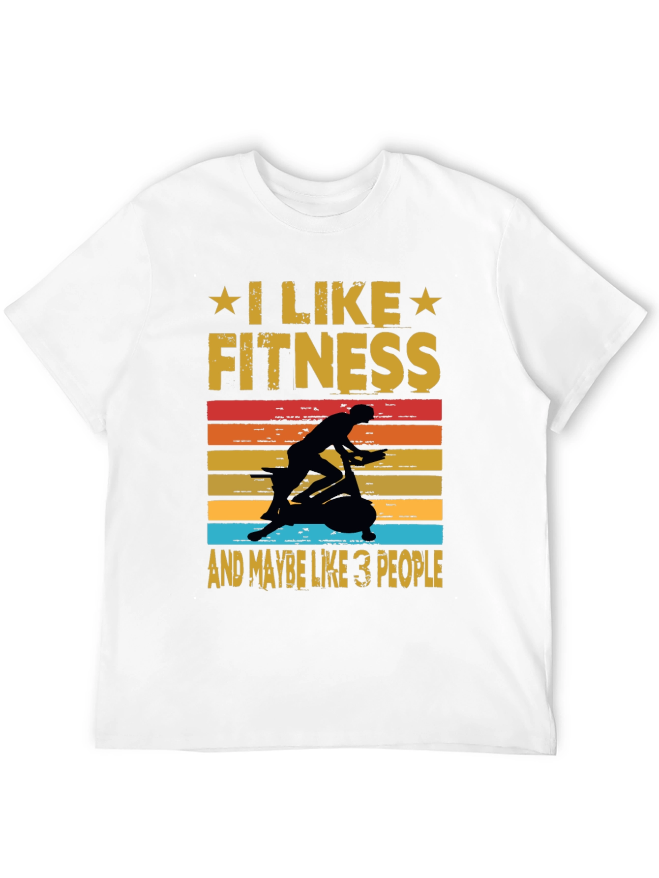 I Like Fitness T-Shirt - Gym Workout Apparel