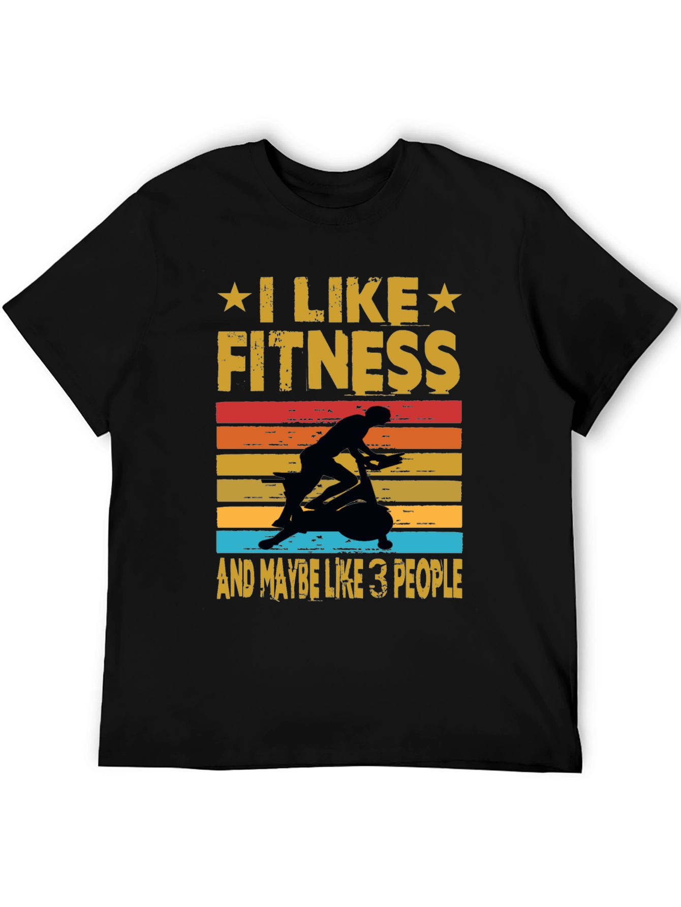 I Like Fitness T-Shirt - Gym Workout Apparel