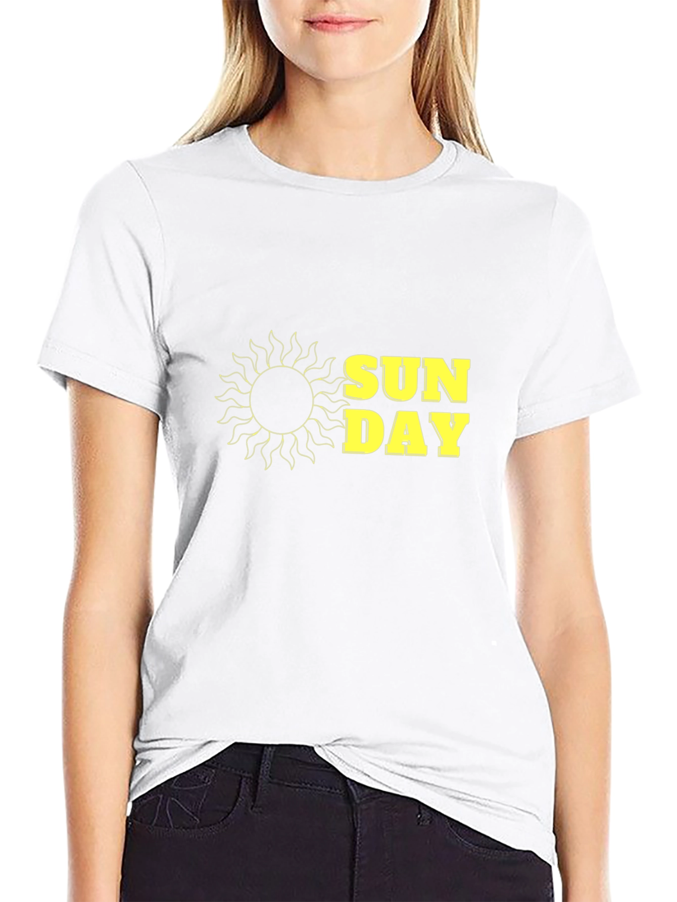 Sunday Sun Graphic Tee - Relaxed Weekend Vibes