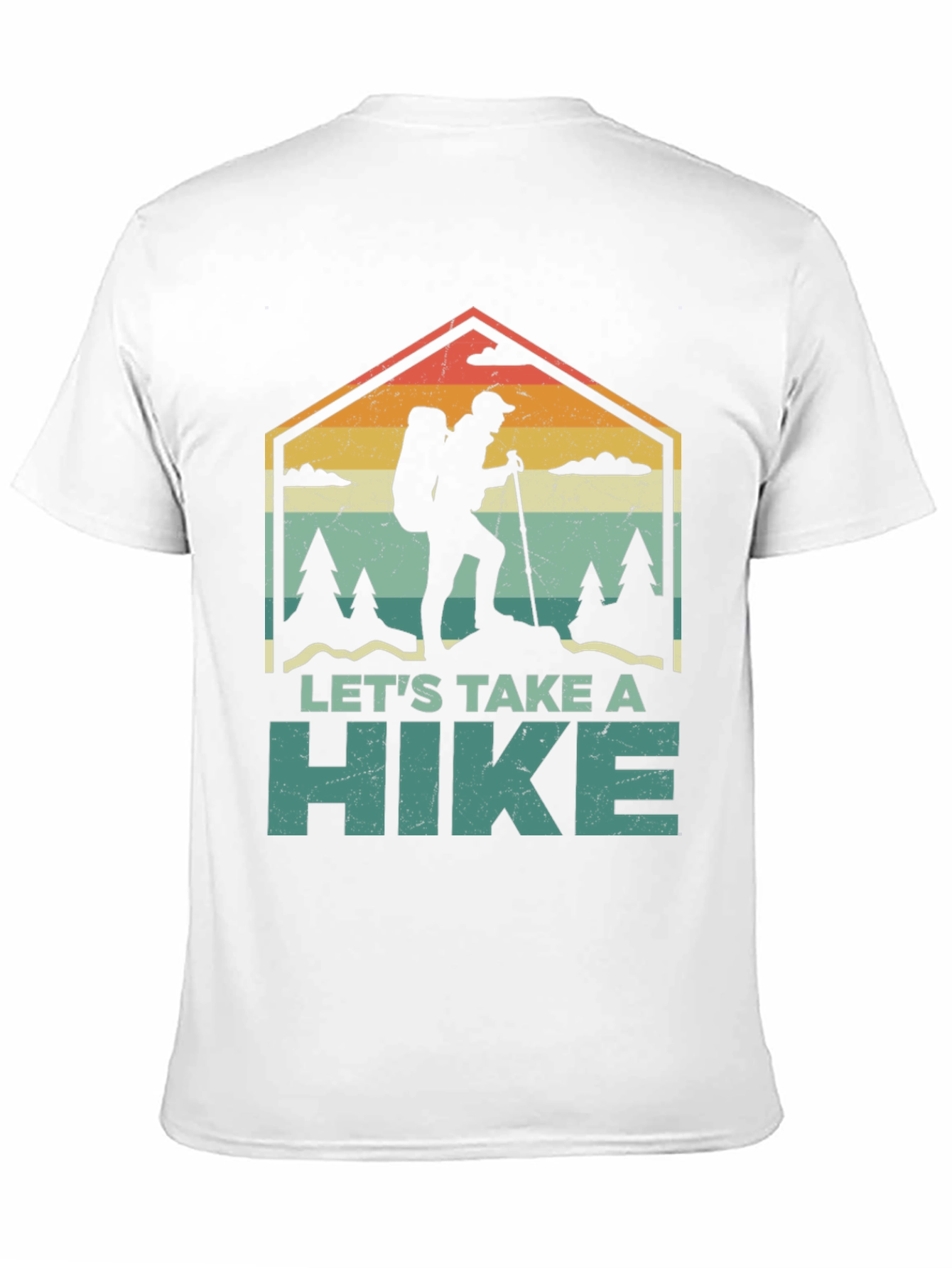 Lets Take a Hike Retro Tee - Adventure Ready!