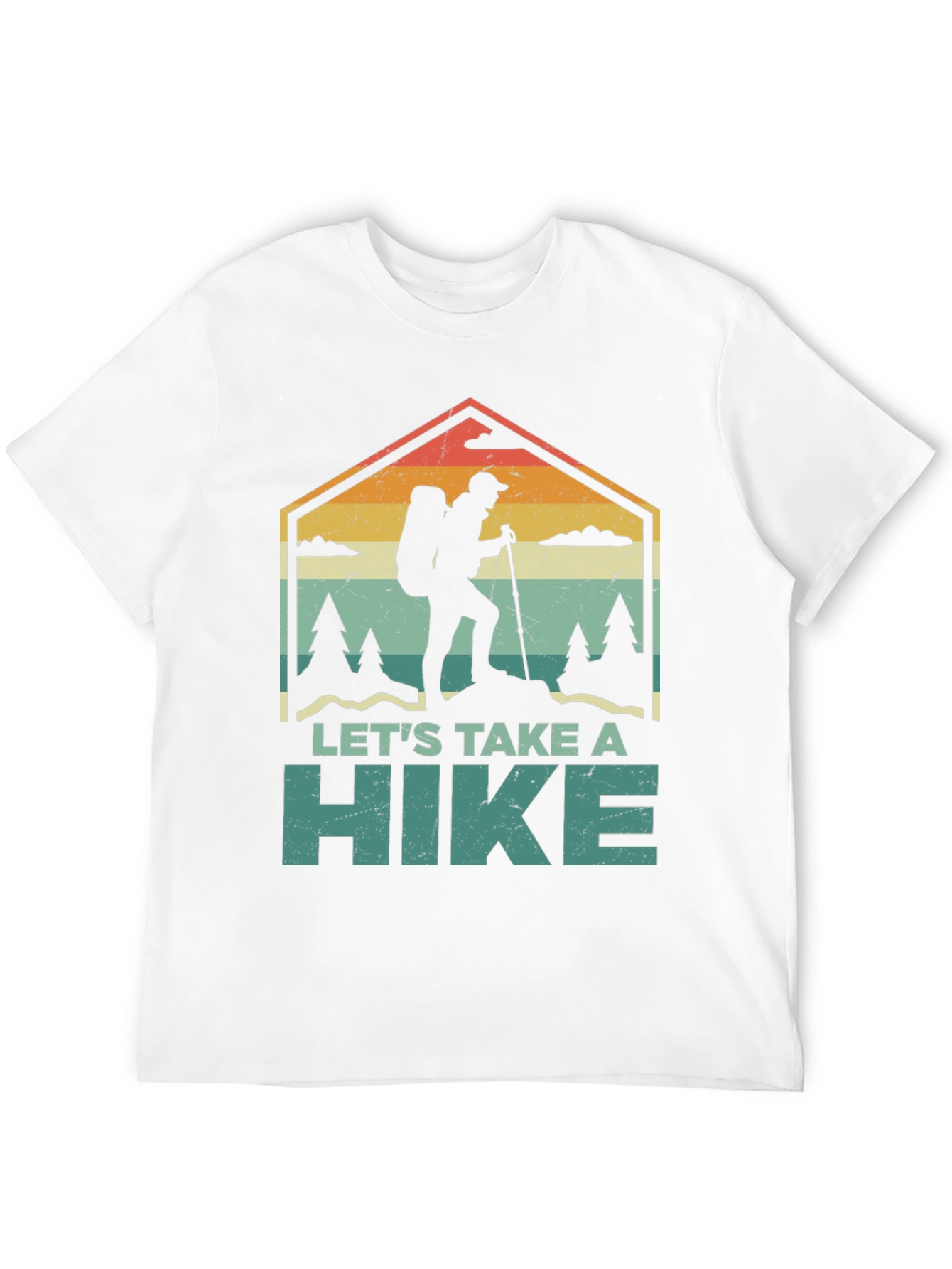 Lets Take a Hike Retro Tee - Adventure Ready!