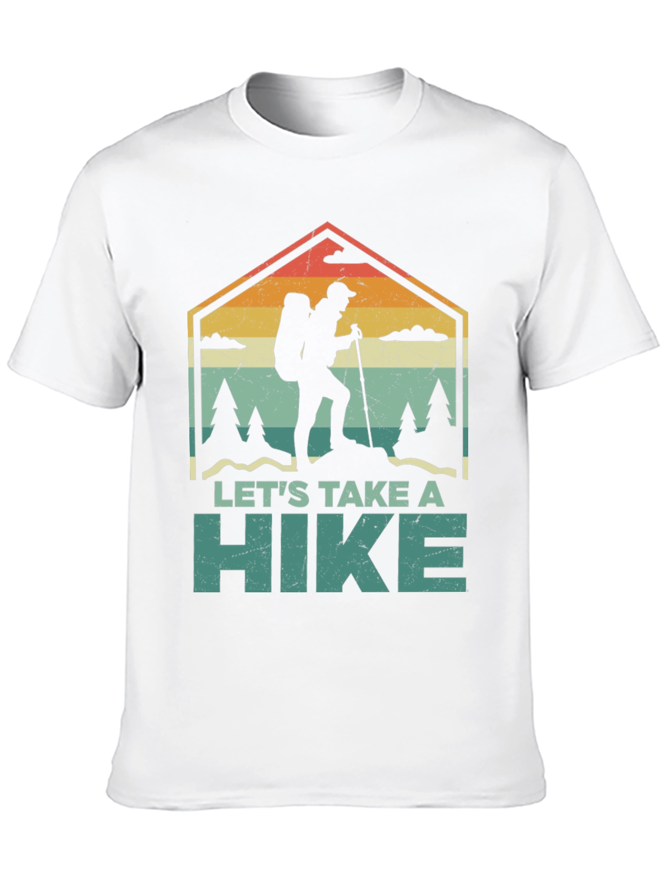 Lets Take a Hike Retro Tee - Adventure Ready!