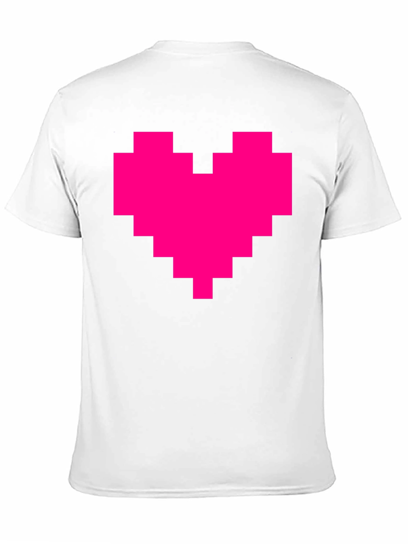 Pixel Heart Graphic Tee - Black T-Shirt
