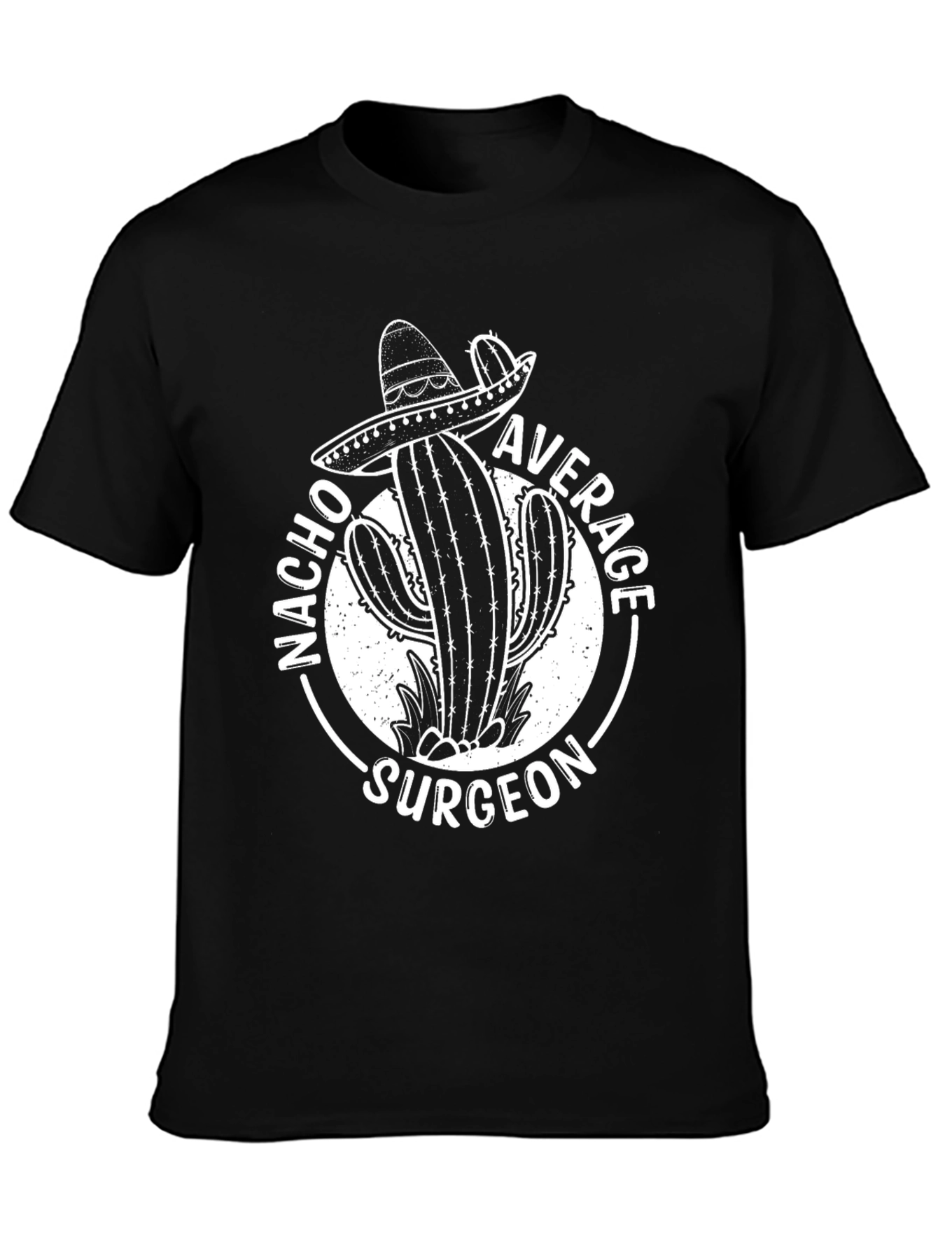 Nacho Average Surgeon Cactus Graphic Tee