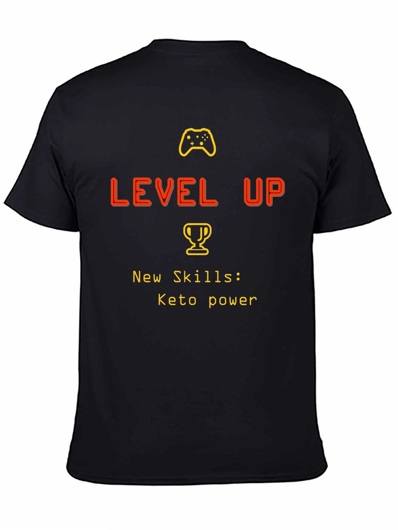 Level Up Keto Power Gamer T-Shirt