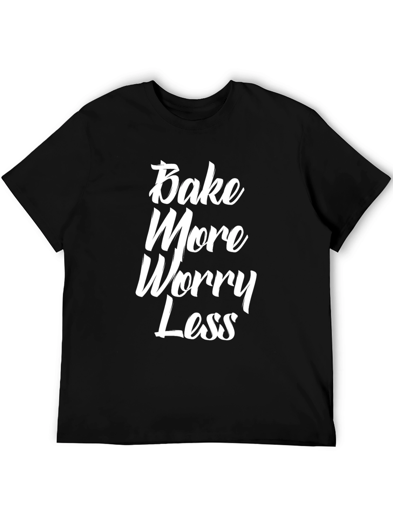 Bake More Worry Less Graphic Tee