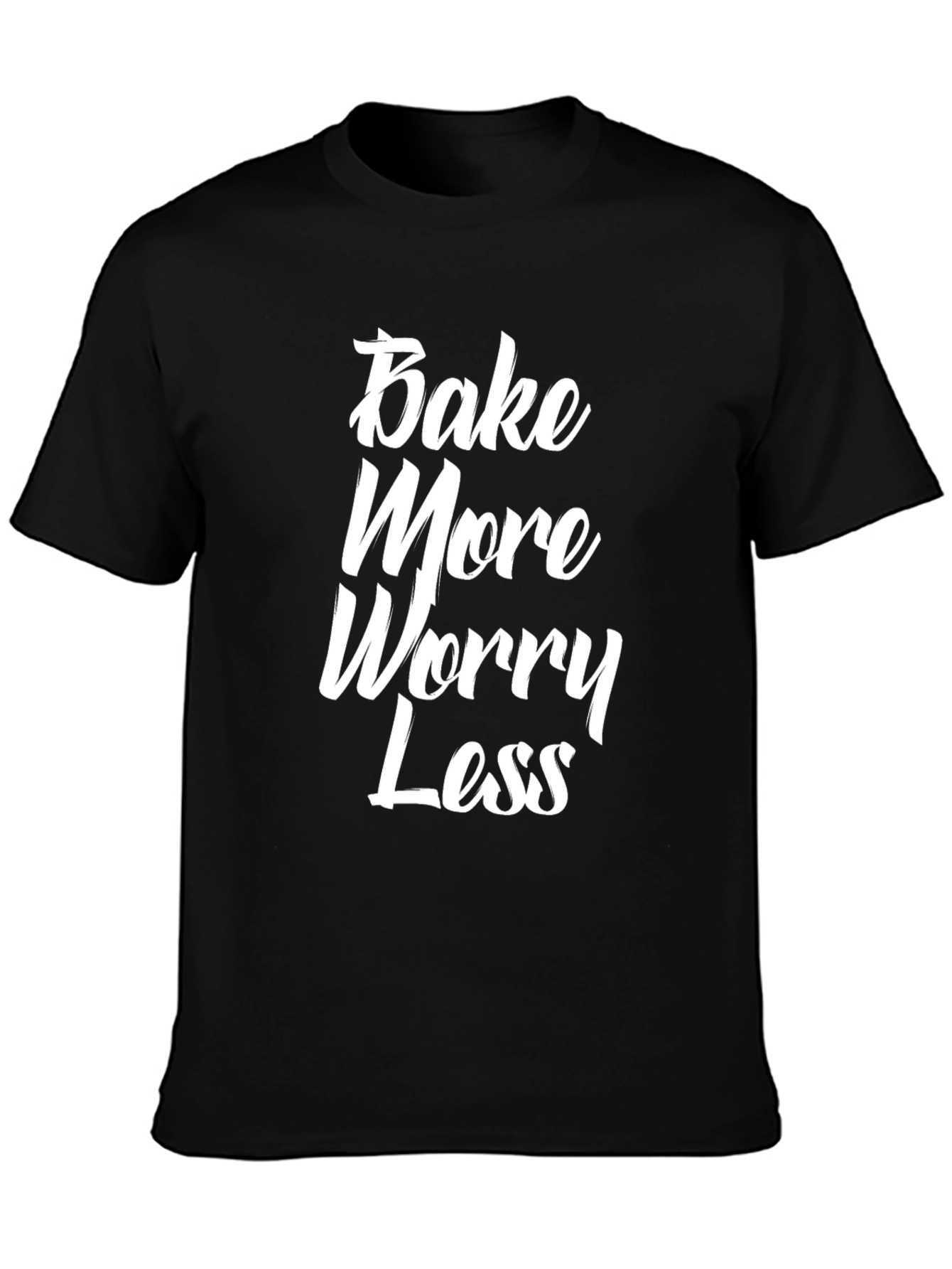 Bake More Worry Less Graphic Tee
