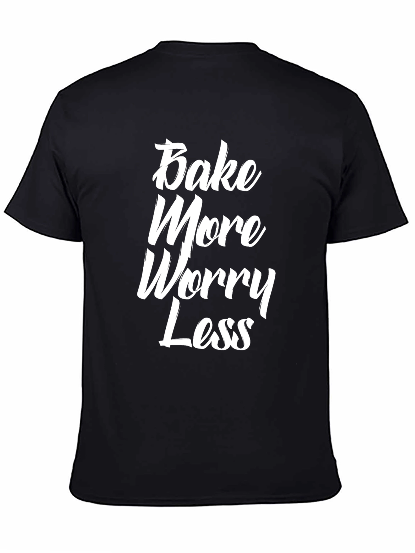 Bake More Worry Less Graphic Tee