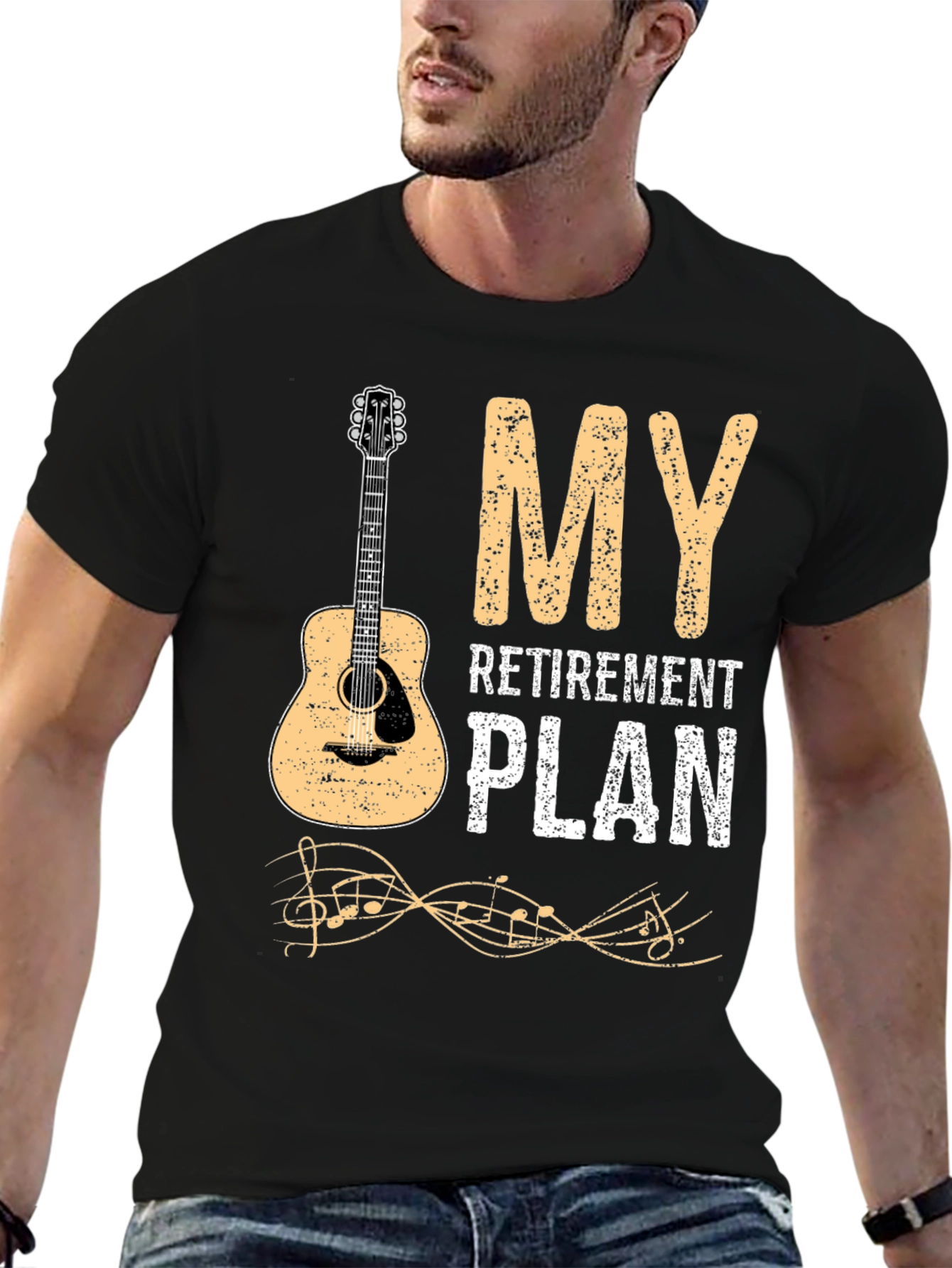 My Retirement Plan Guitar T-Shirt
