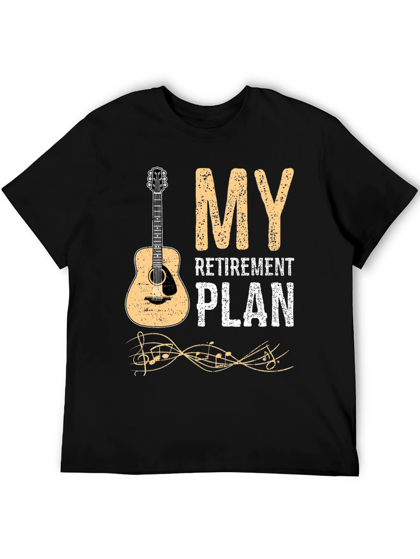 My Retirement Plan Guitar T-Shirt