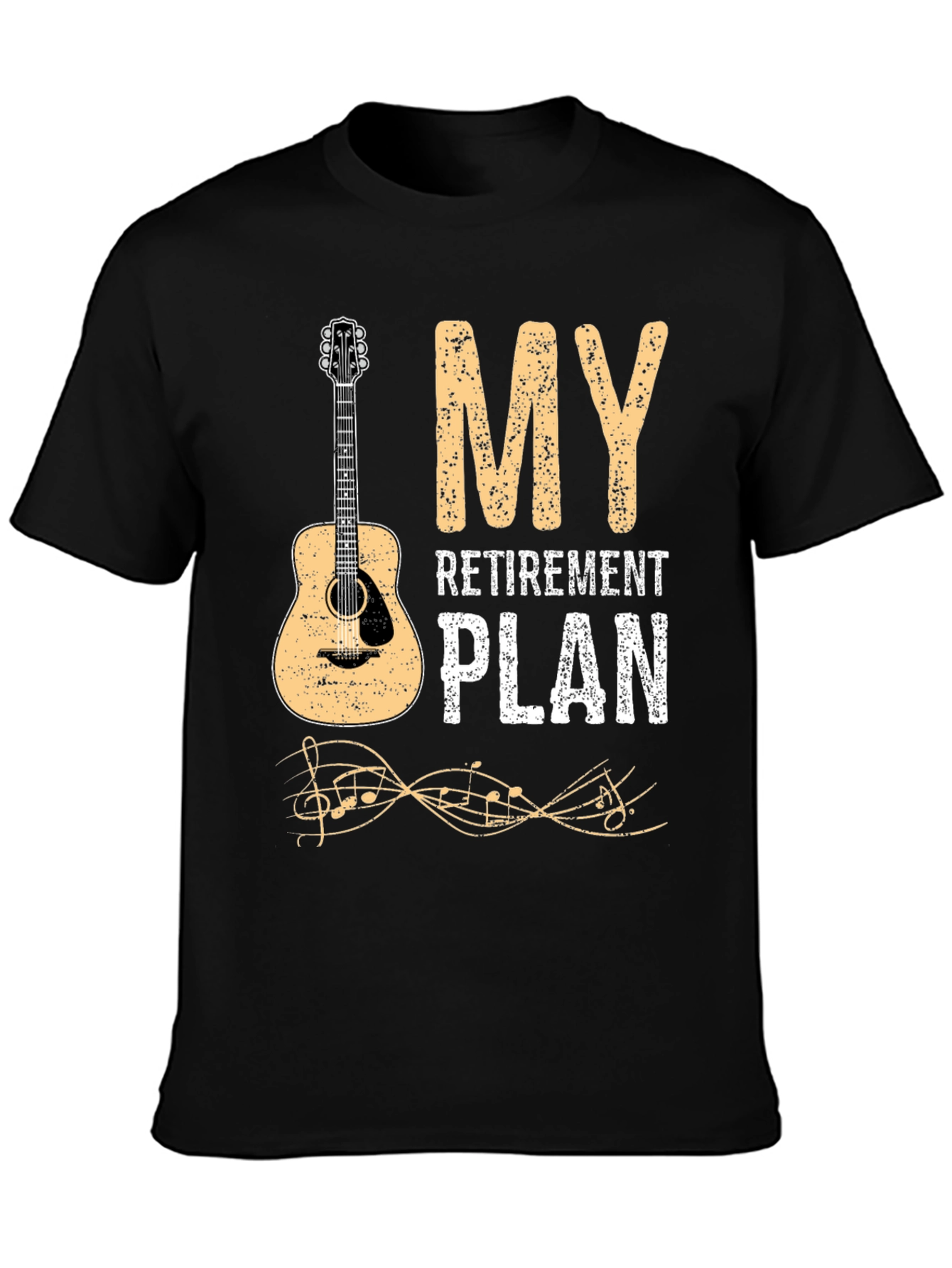 My Retirement Plan Guitar T-Shirt