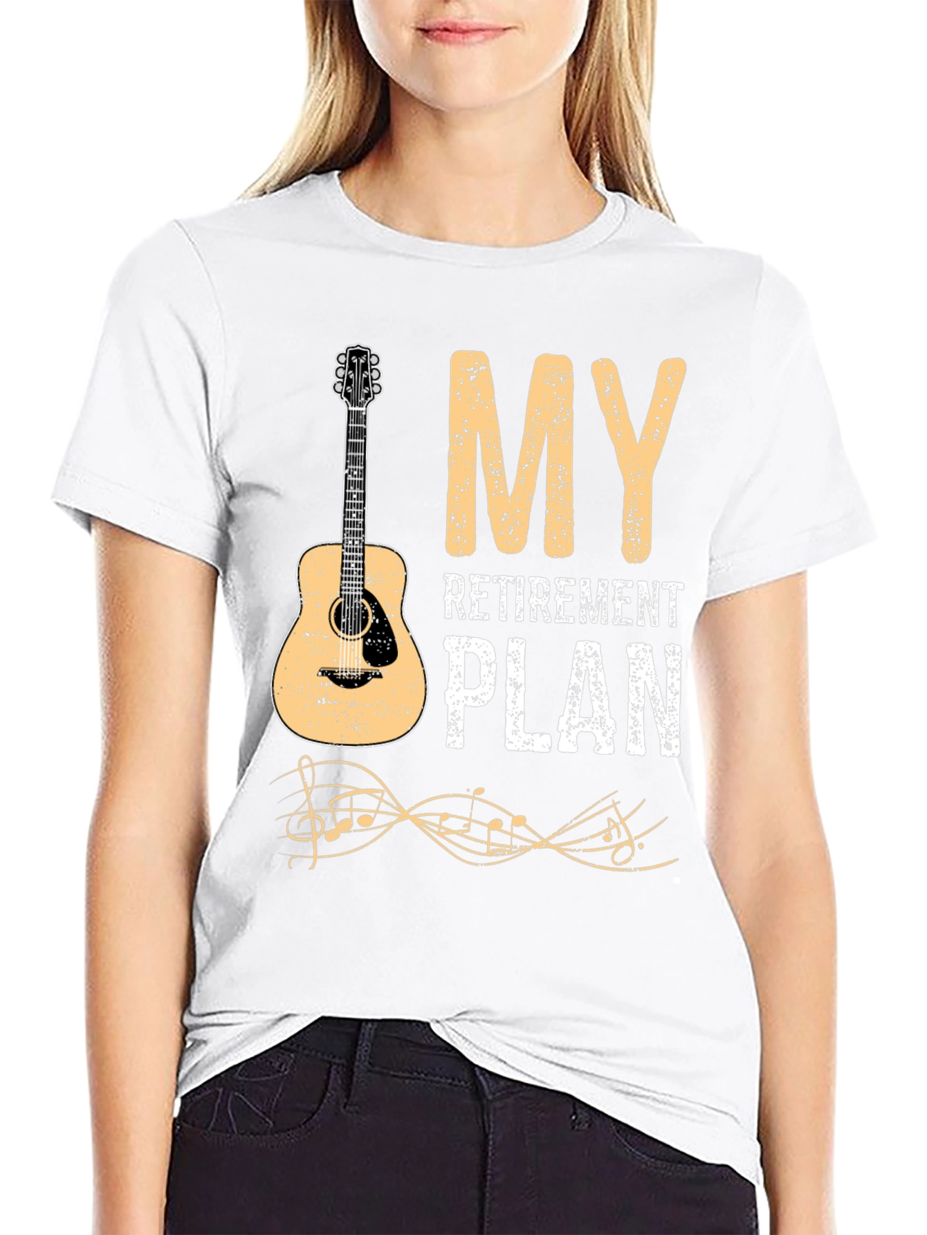 My Retirement Plan Guitar T-Shirt
