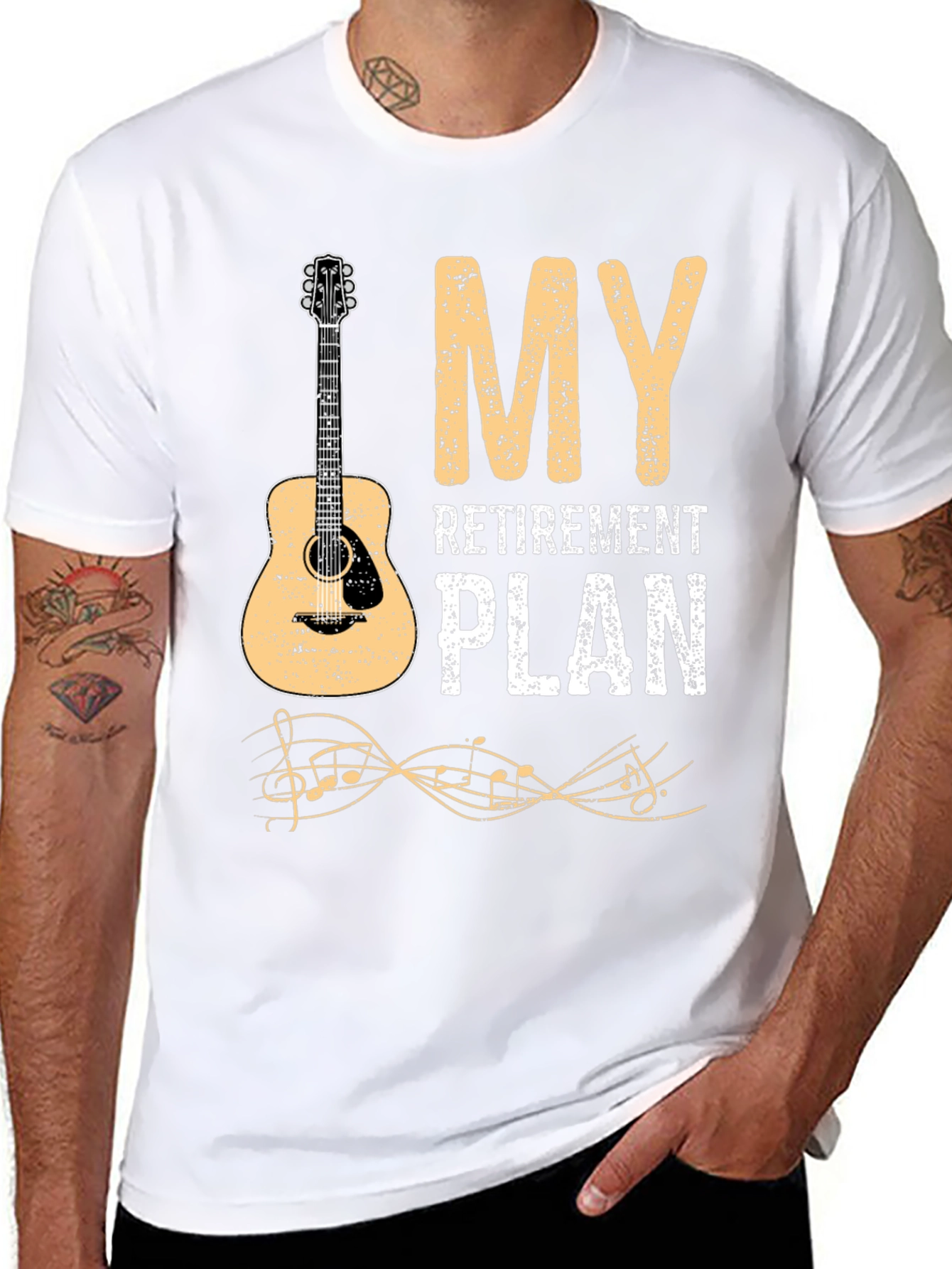 My Retirement Plan Guitar T-Shirt