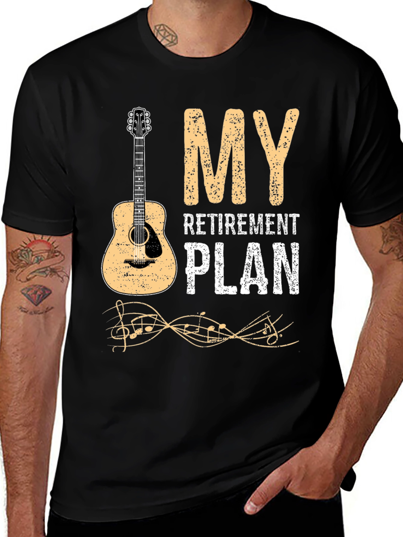My Retirement Plan Guitar T-Shirt