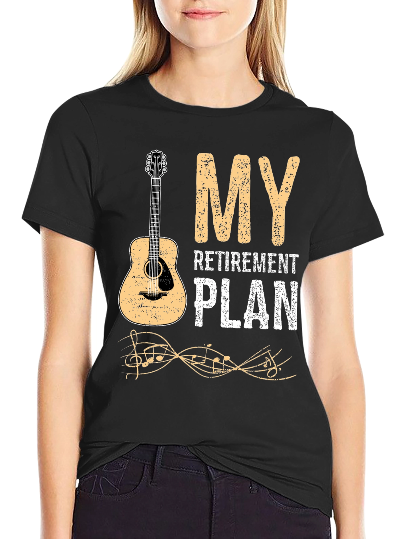 My Retirement Plan Guitar T-Shirt