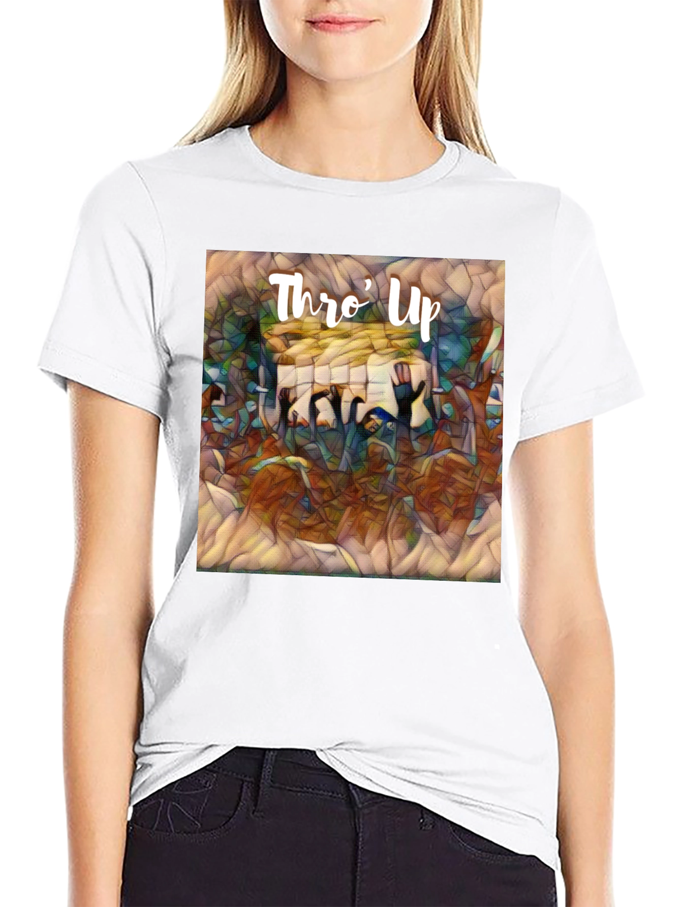 Thro Up Graphic Tee - Edgy Streetwear