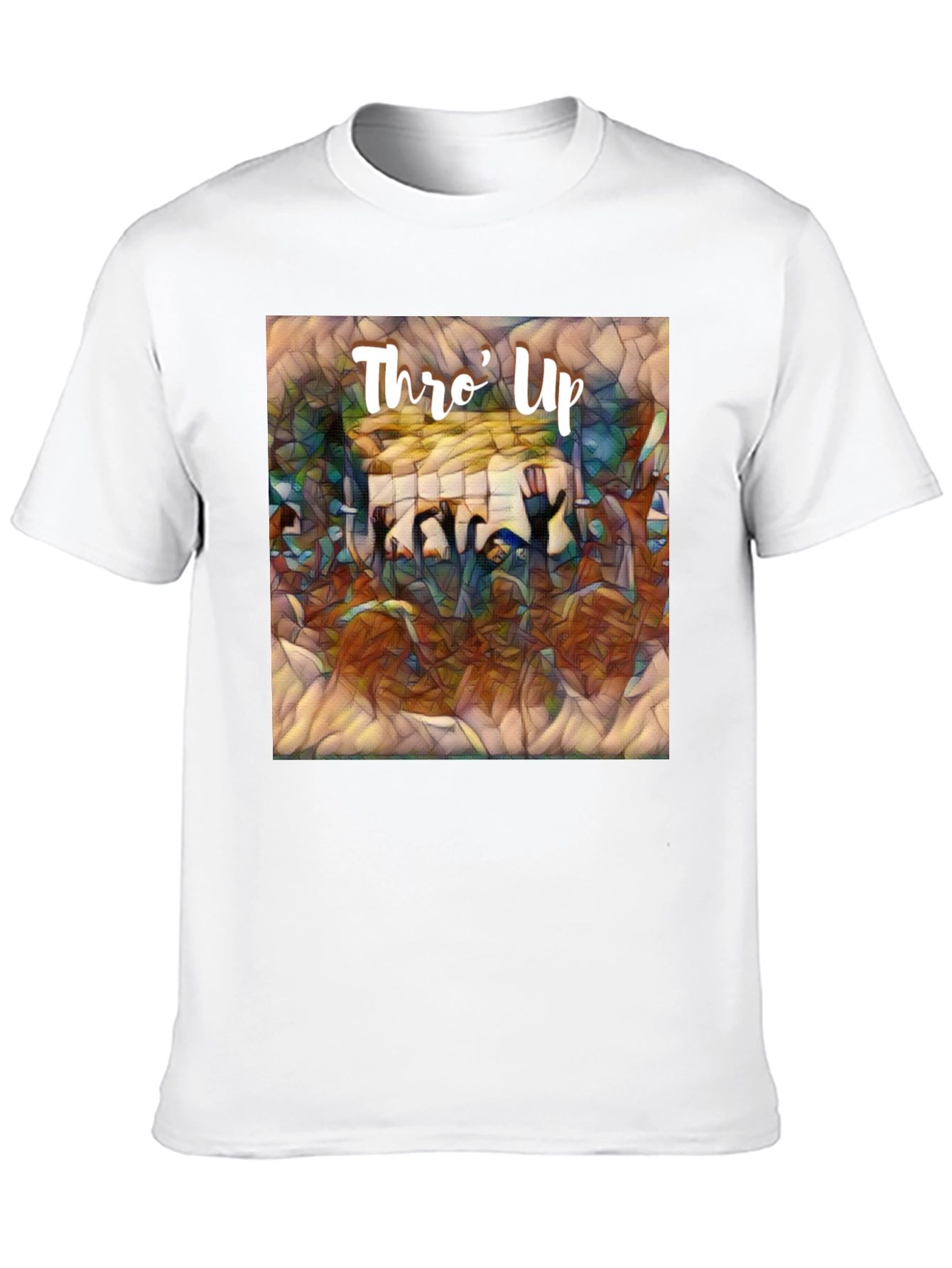 Thro Up Graphic Tee - Edgy Streetwear