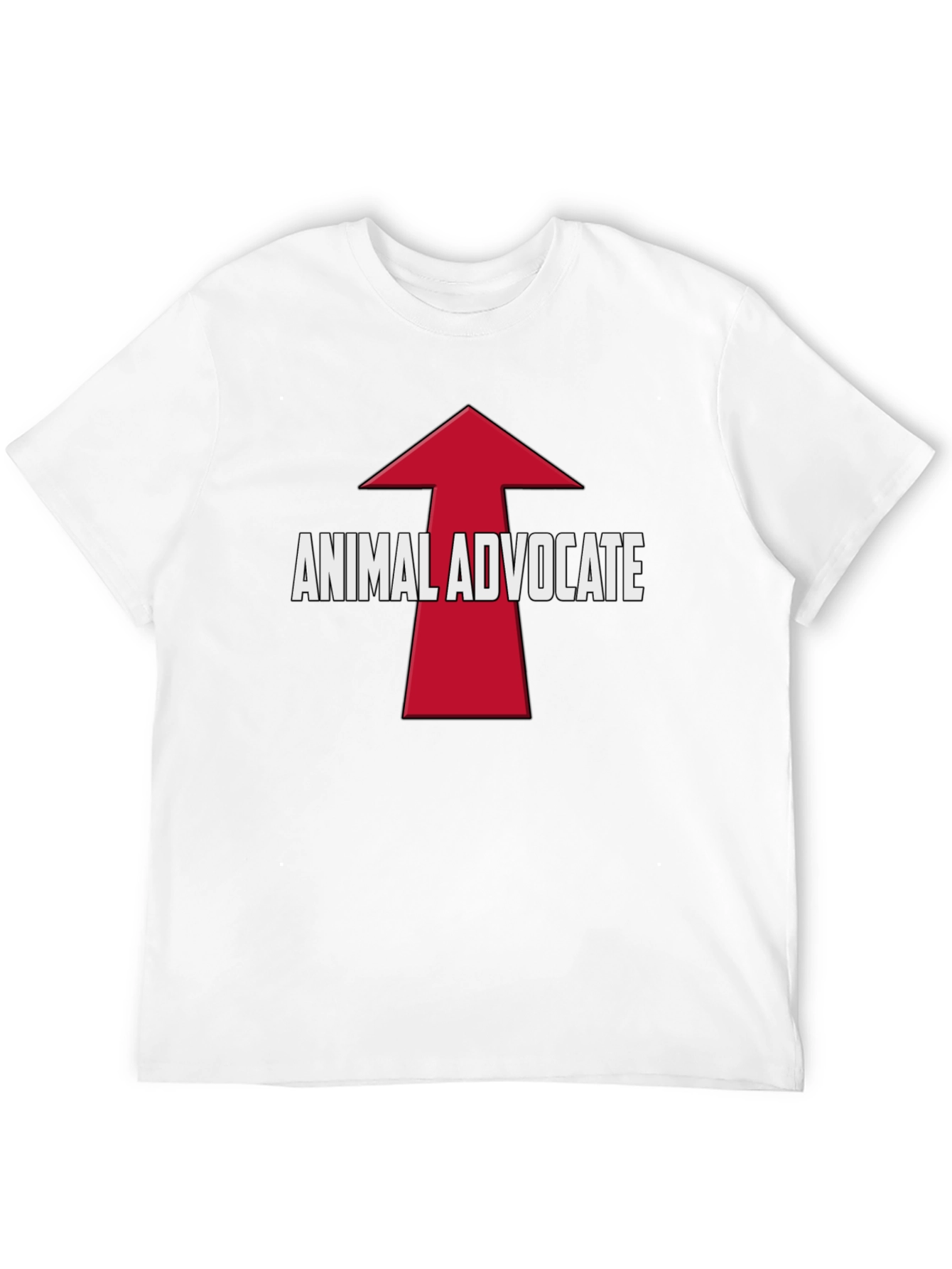 Animal Advocate Arrow T-Shirt - Black