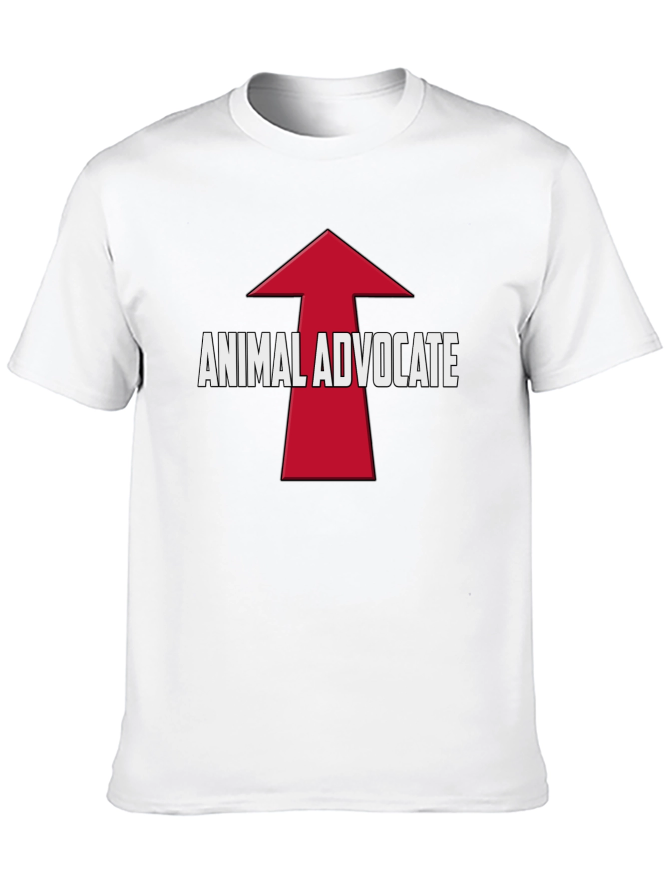 Animal Advocate Arrow T-Shirt - Black