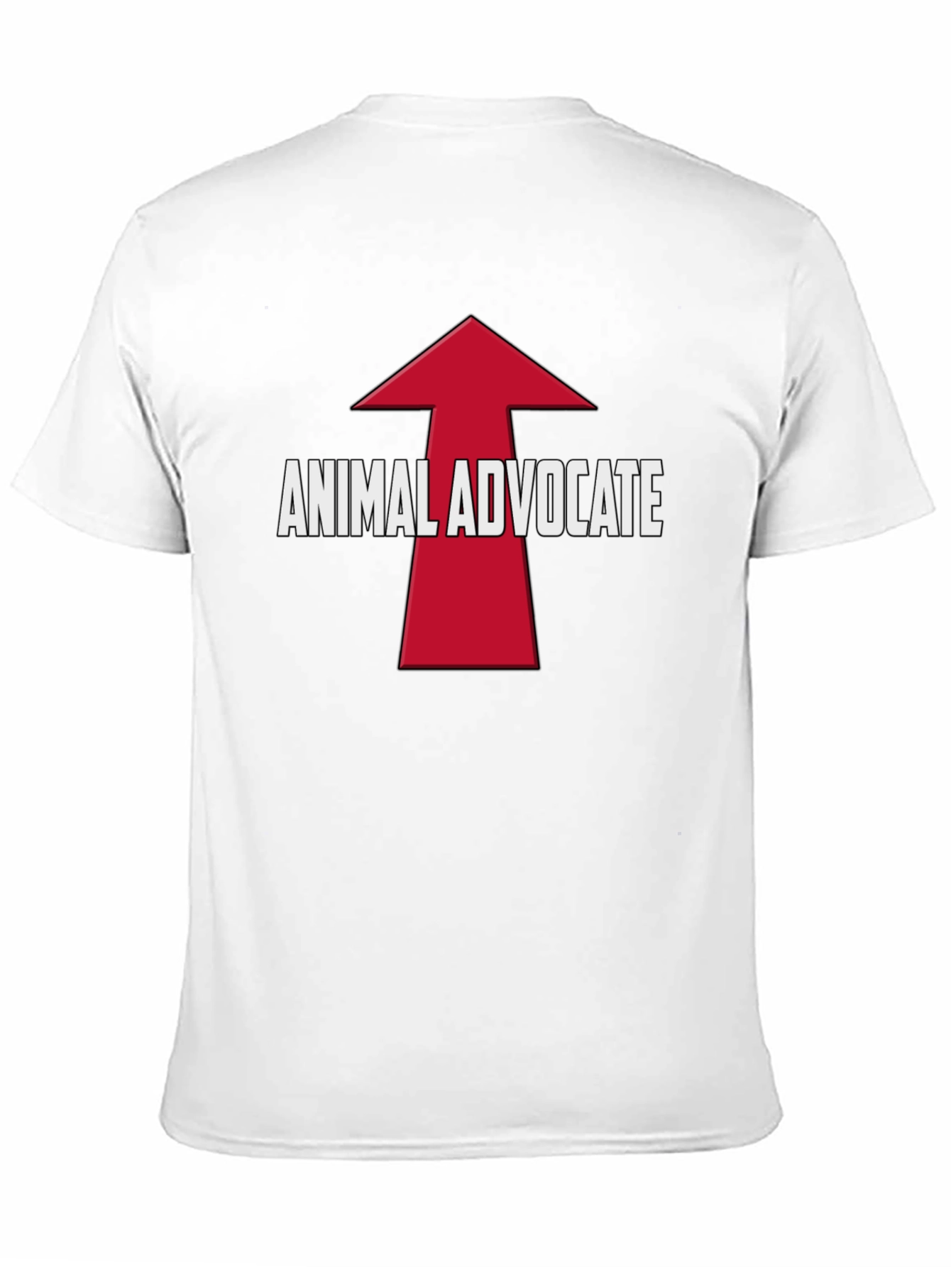Animal Advocate Arrow T-Shirt - Black