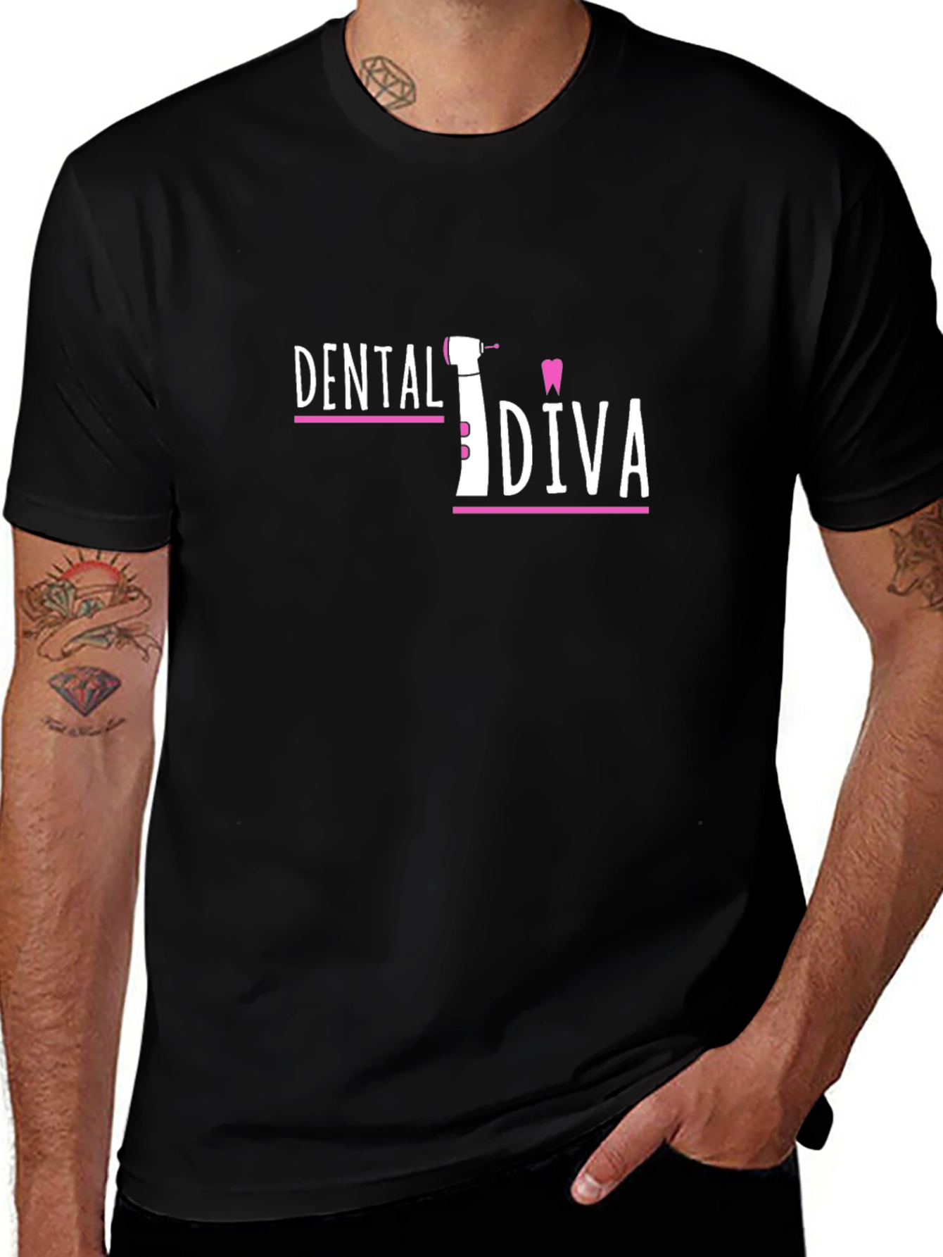 Dental Diva T-Shirt Stylish Dentist Apparel