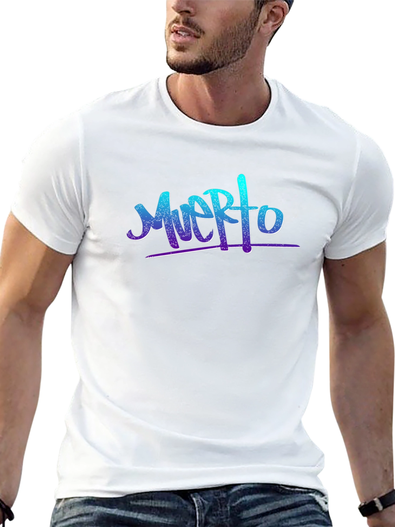 Muerto Graphic T-Shirt - Mens Casual Tee