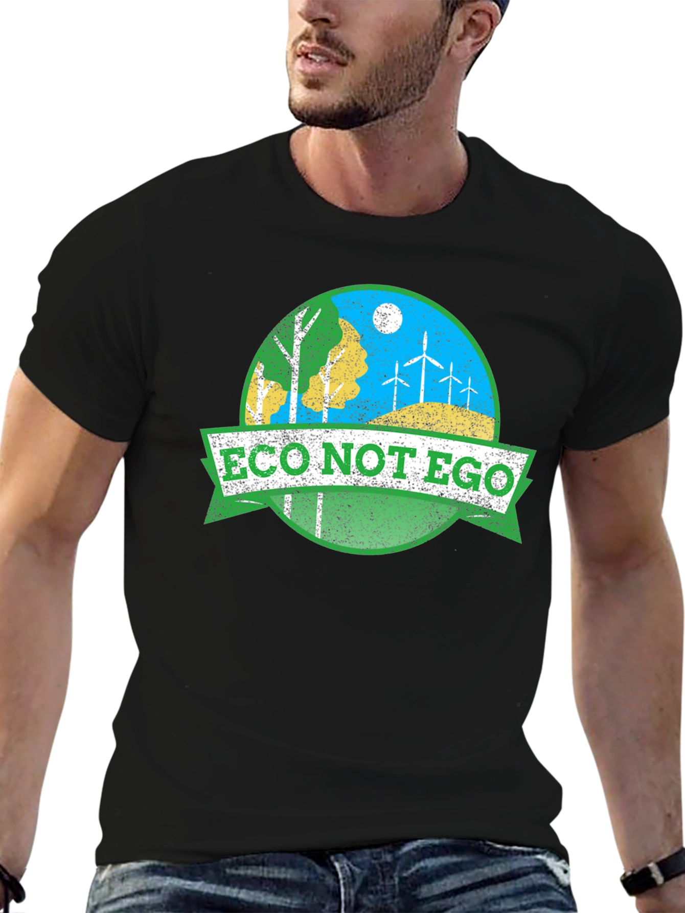 Eco Not Ego Graphic Tee