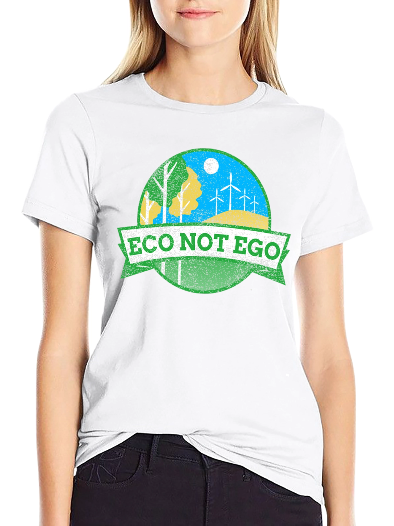 Eco Not Ego Graphic Tee