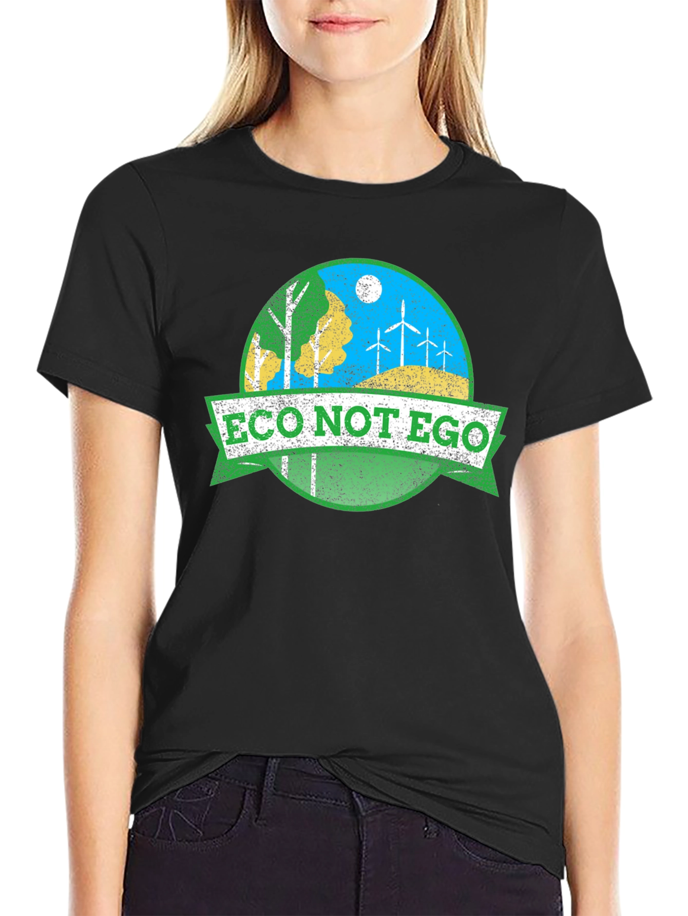 Eco Not Ego Graphic Tee