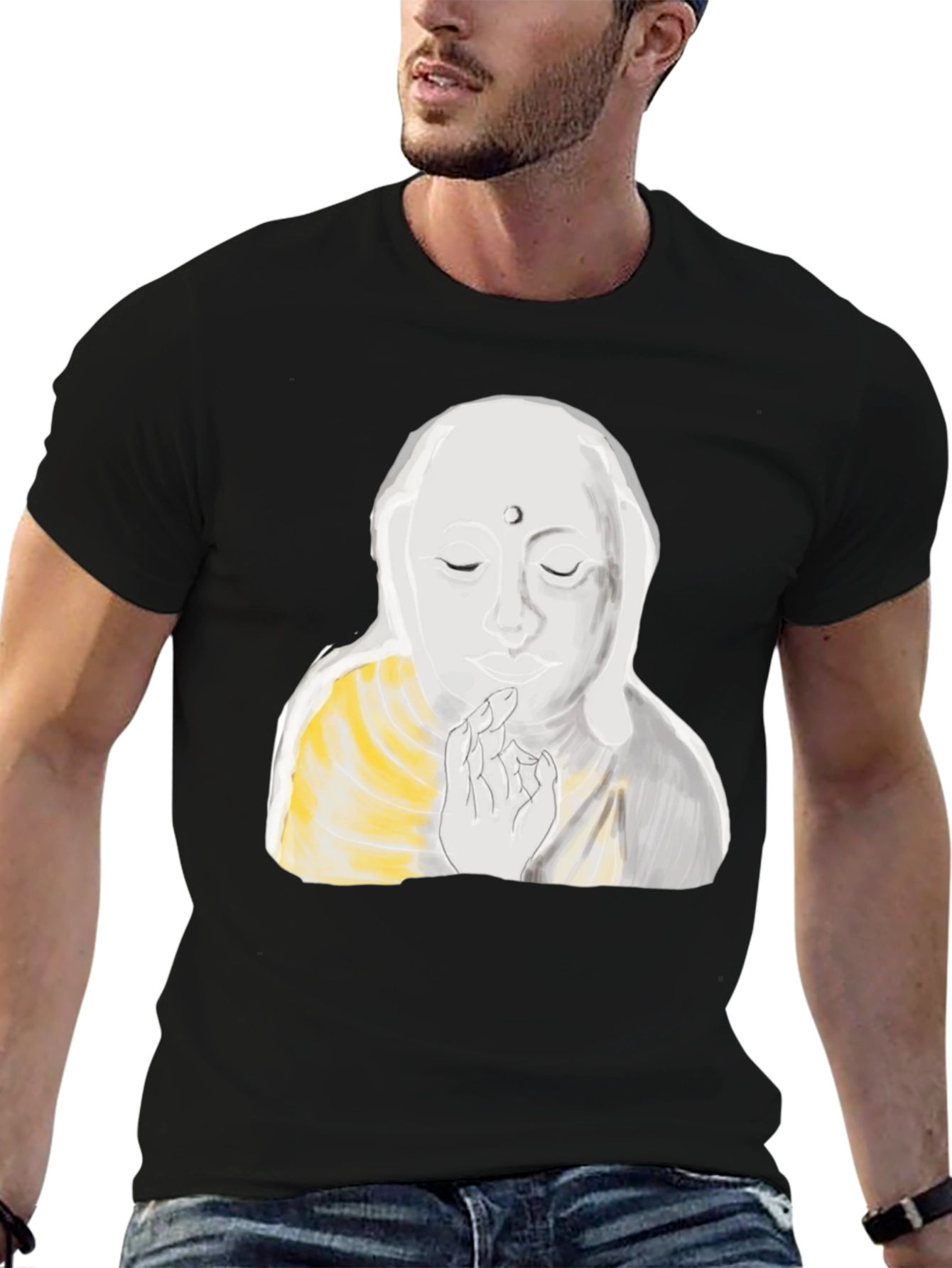 Buddha Graphic Tee - Stylish Comfort