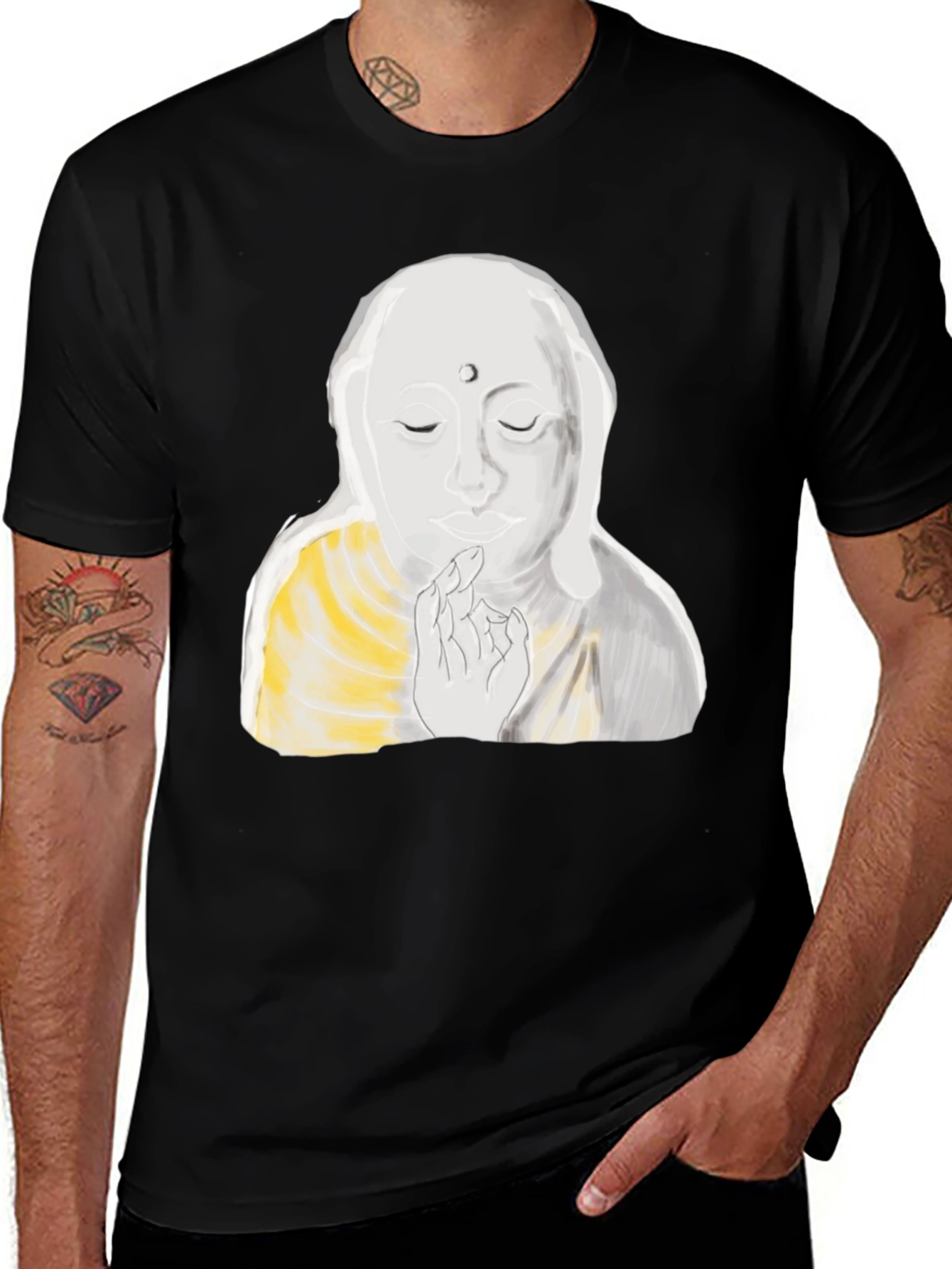 Buddha Graphic Tee - Stylish Comfort