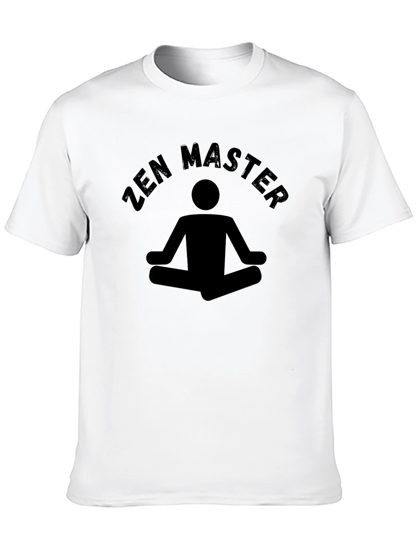 Zen Master Graphic T-Shirt - Meditating Yogi Tee