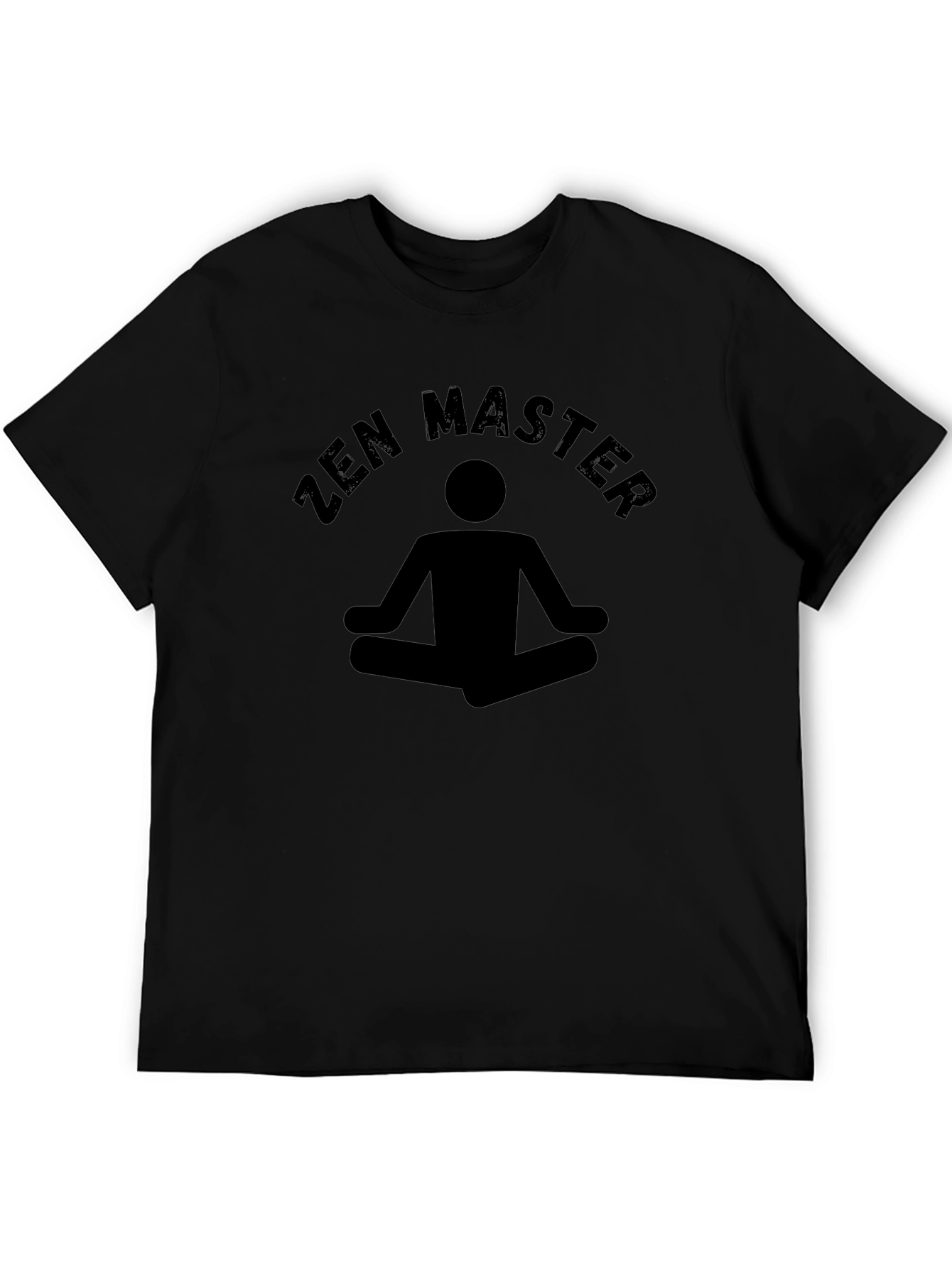 Zen Master Graphic T-Shirt - Meditating Yogi Tee